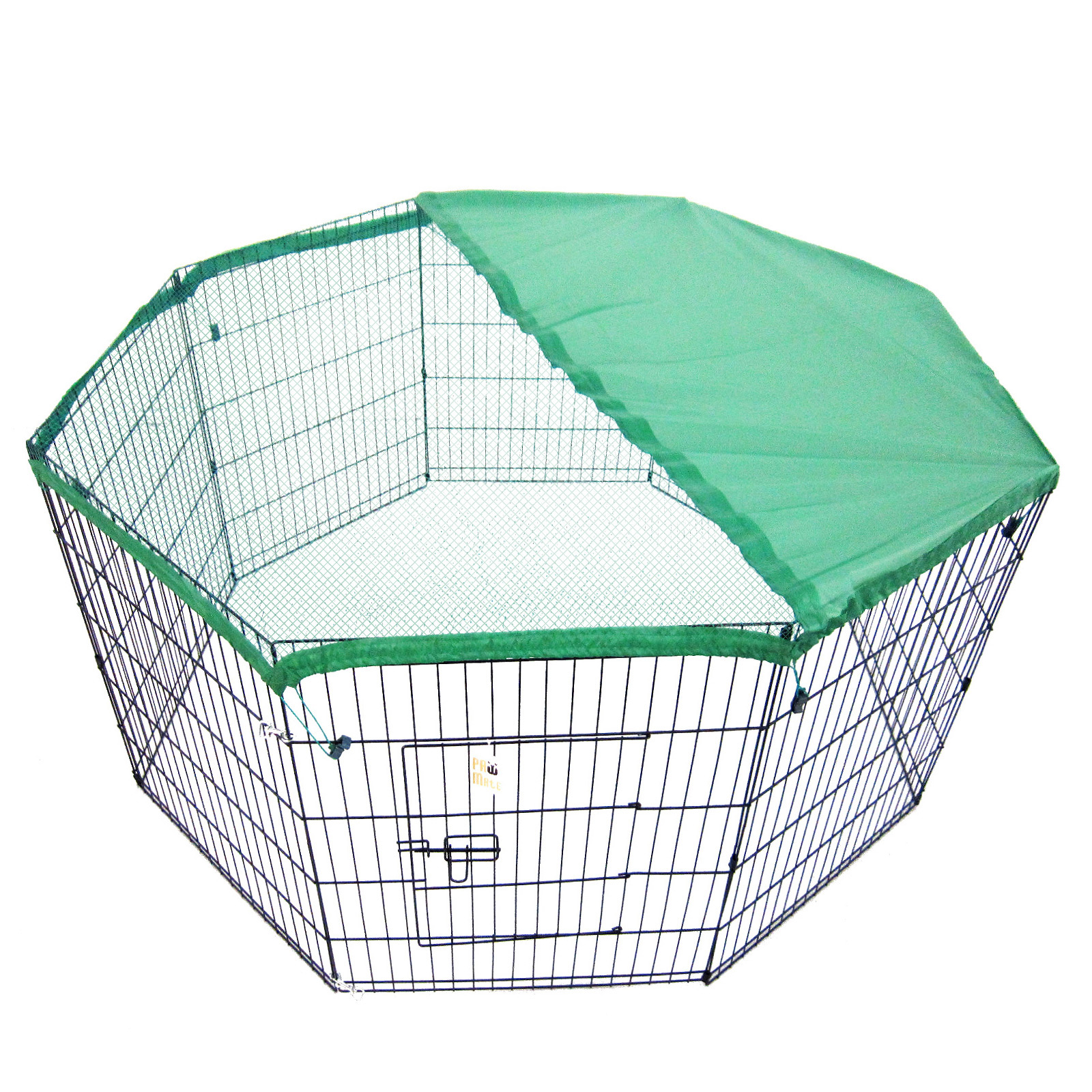 42in 8 Panel Foldable Pet Playpen With Cover