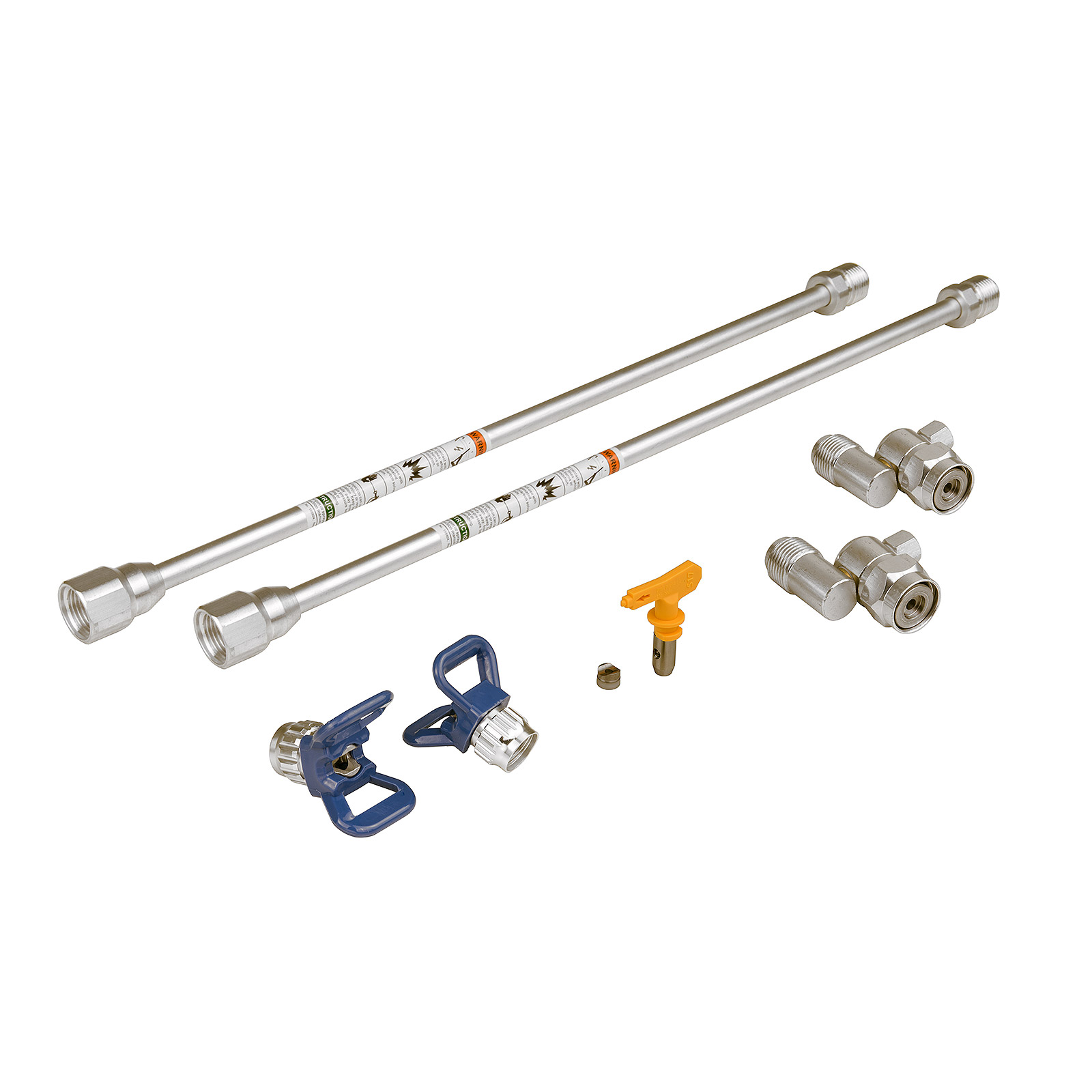 Upgrade Kit Extension Wands Pole Swivel Connectors Nozzle Airless Paint