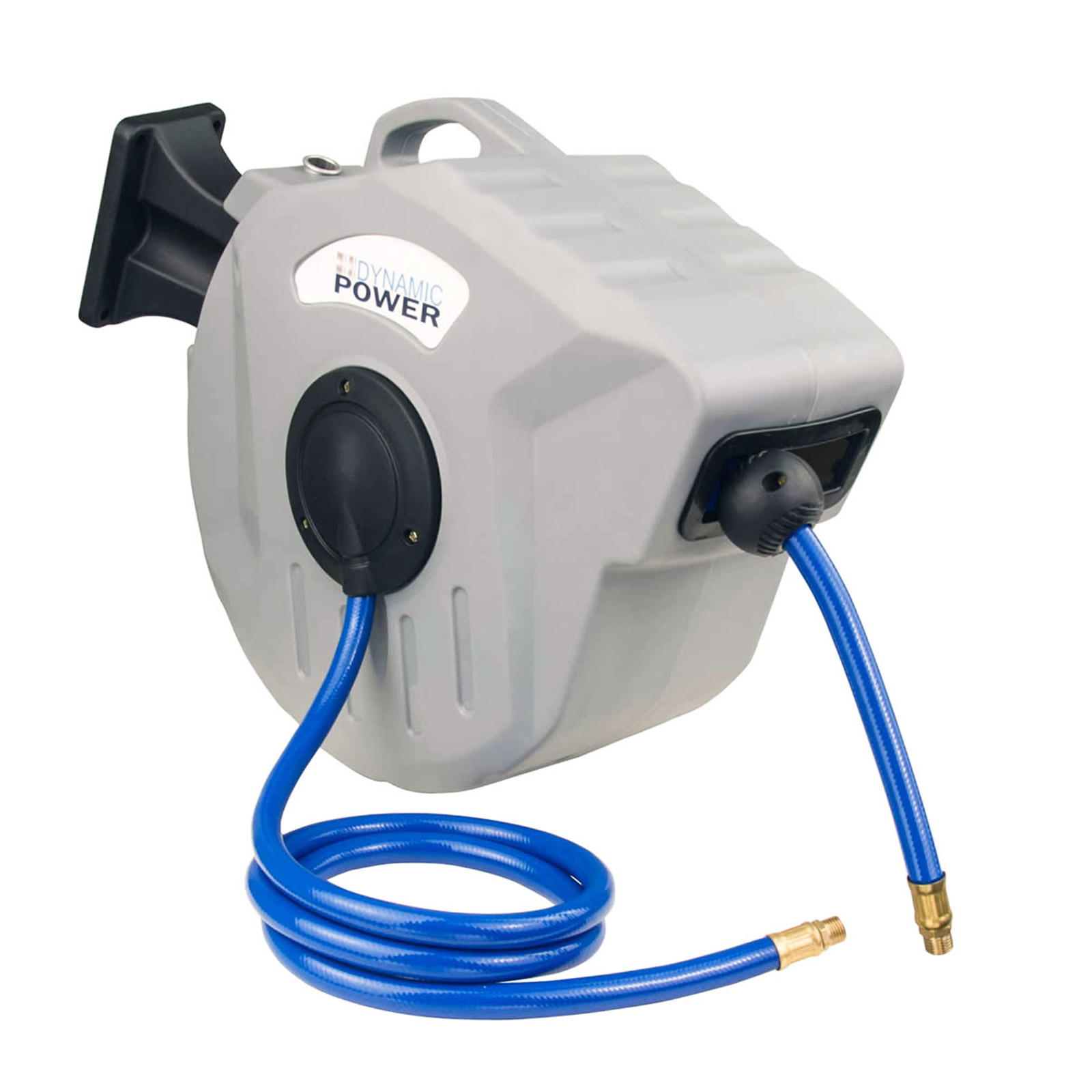 15m Retractable Auto Rewind Air Hose Reel Industrial Grade Tool Wall