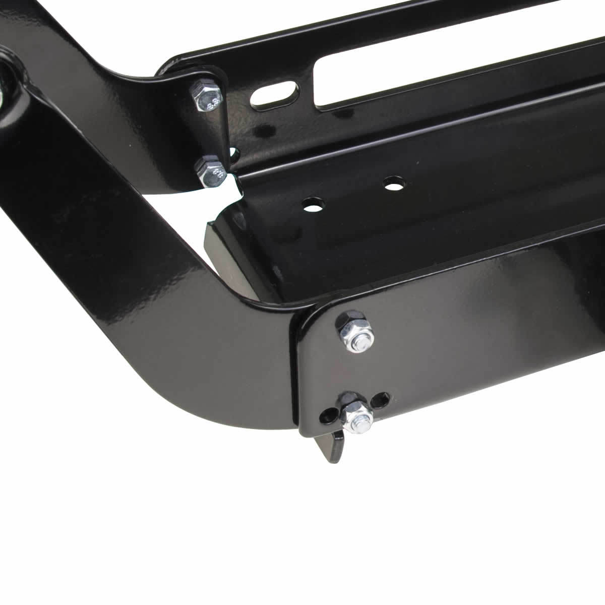 4WD Winch Cradle Mounting Plate Bull Bar Receiver Mount Bracket 4x4