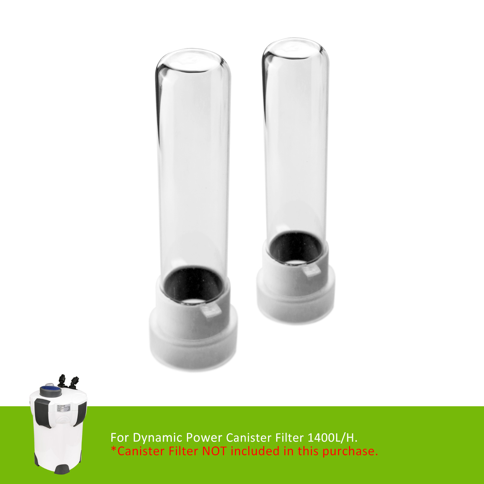 Parts for Canister Aquarium Filter Pump UV Light Glass Sponge Filter