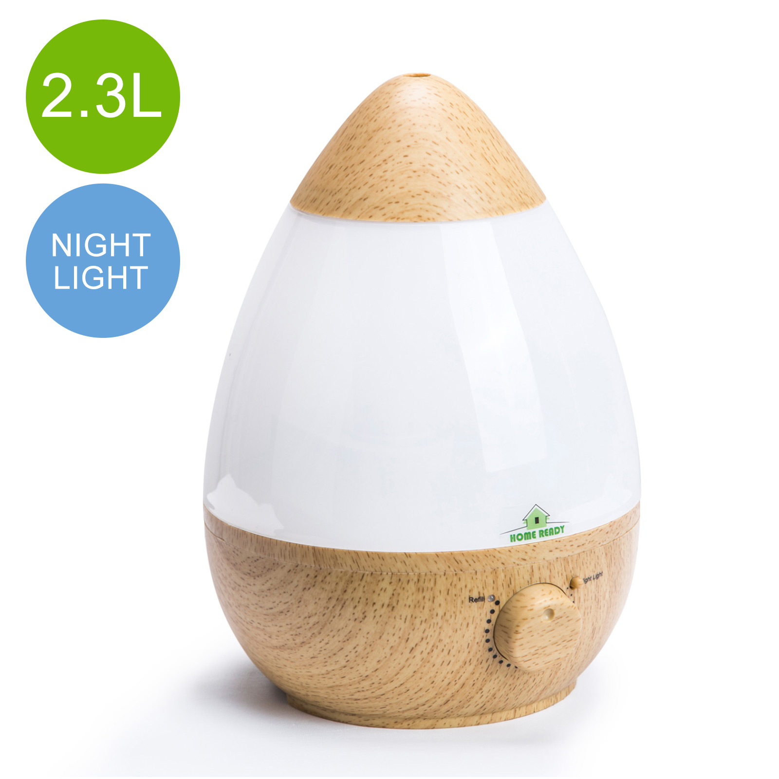 2.3 3.4 6L Air Humidifier Ultrasonic Cool Mist Steam Purifier Diffuser - Picture 5 of 36