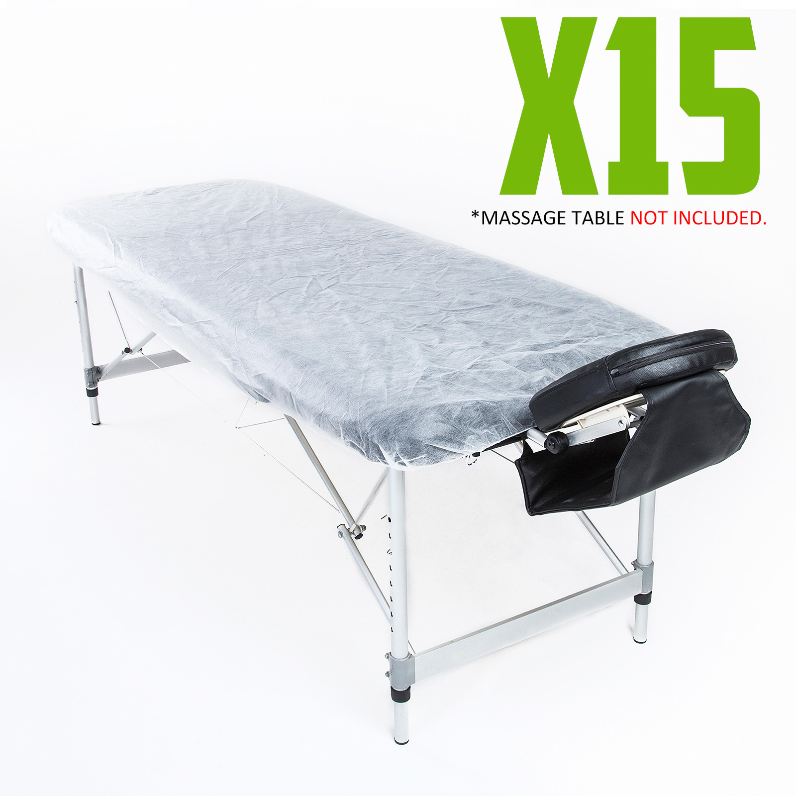 Disposable Massage Table Bed Cover Sheet Elastic Band Hygiene 180cm x 75cm - Picture 7 of 9