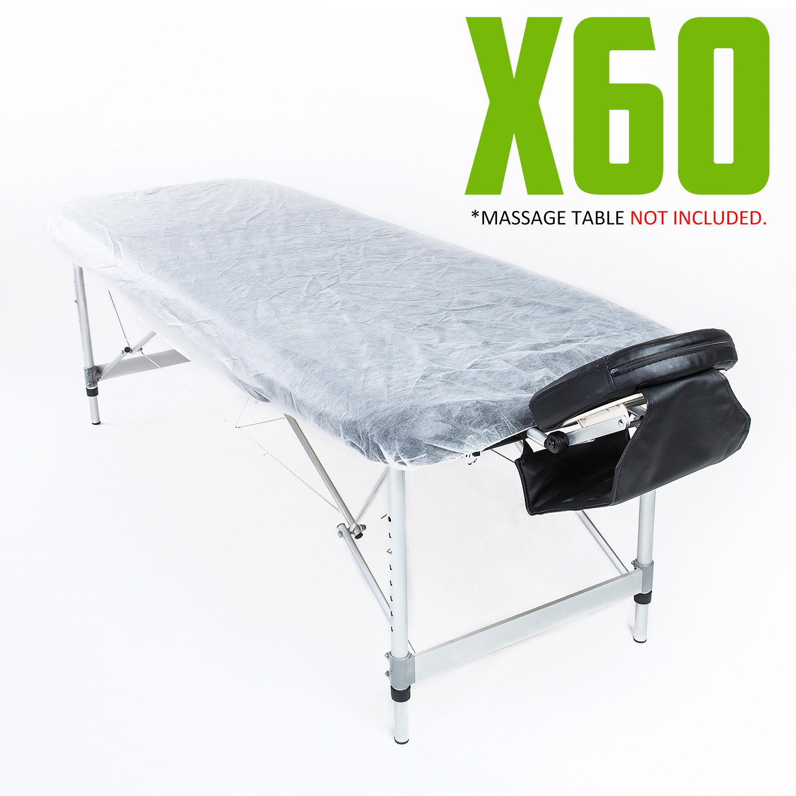Disposable Massage Table Bed Cover Sheet Elastic Band Hygiene 180cm x 75cm - Picture 9 of 9