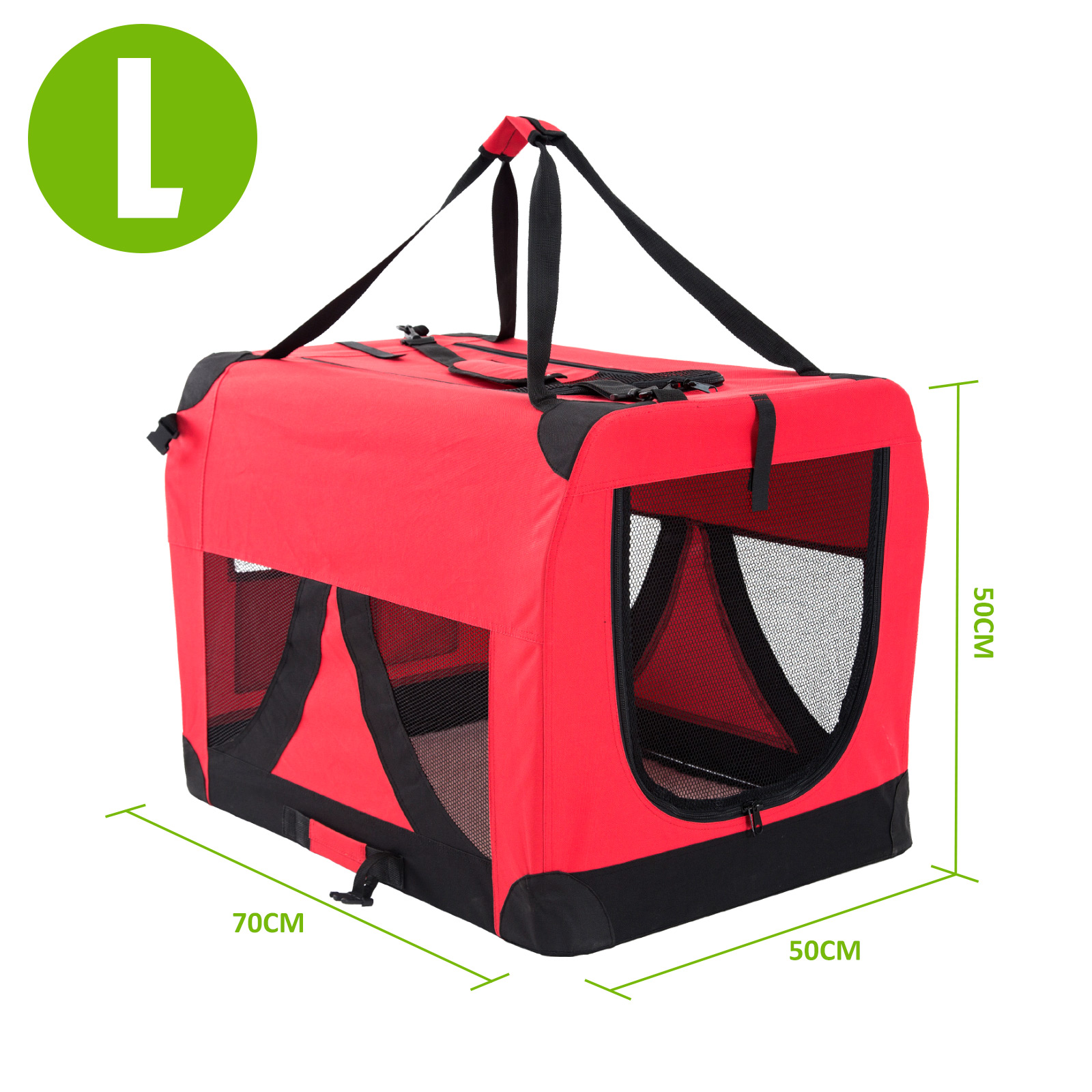 Pet Soft Crate Portable Dog Cat Carrier Travel Cage Kennel Folding