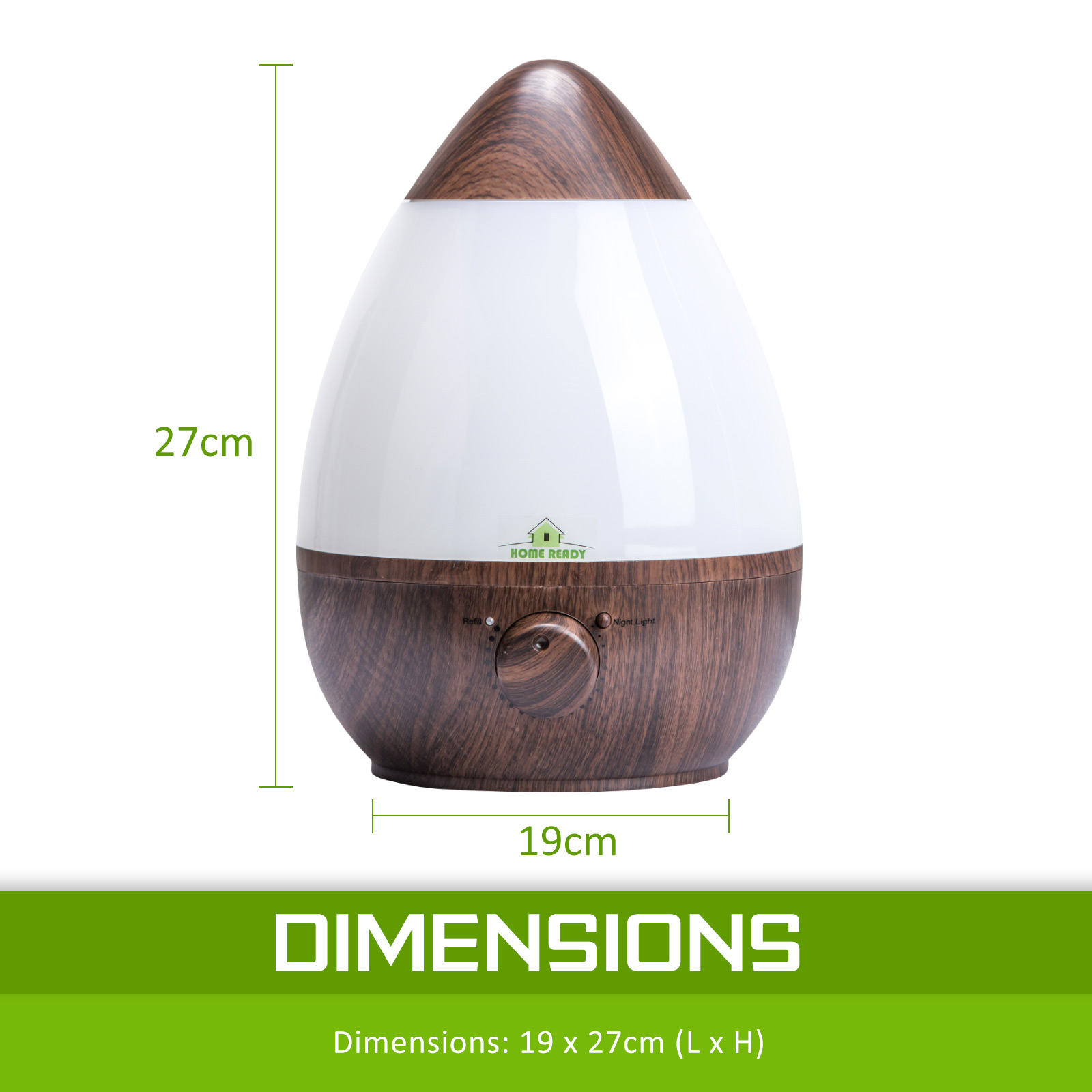 2.3 3.4 6L Air Humidifier Ultrasonic Cool Mist Steam Purifier Diffuser - Picture 24 of 36