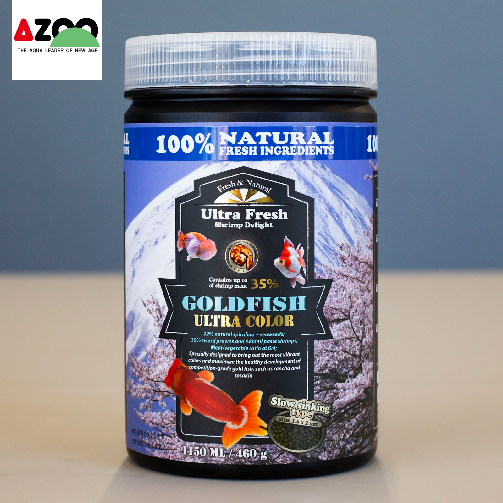 AZOO Goldfish Ultra Color 1150ml/460g