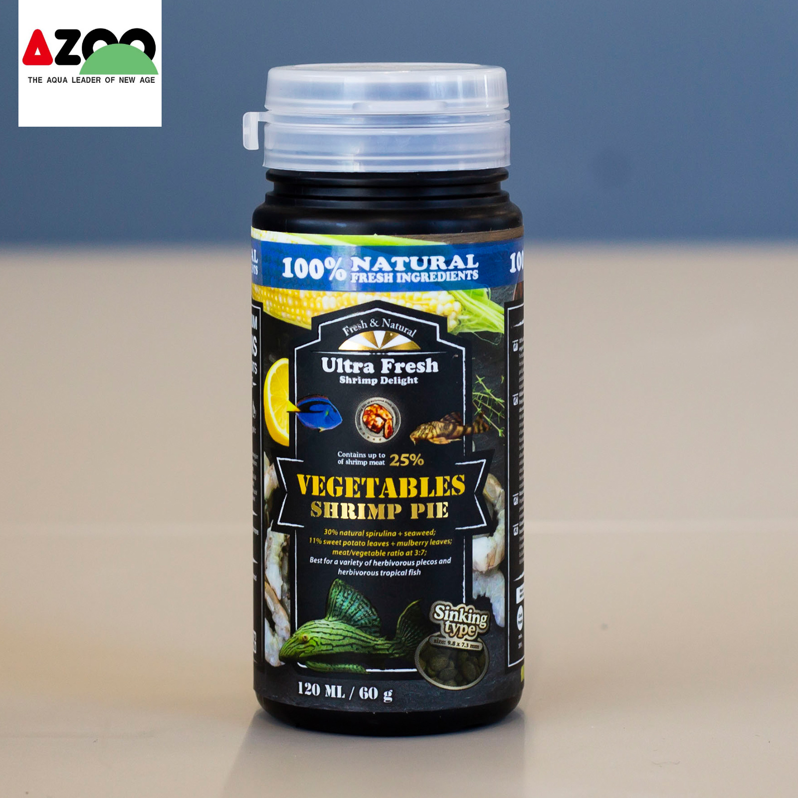 AZOO Vegetables Shrimp Pie 120ml/60g