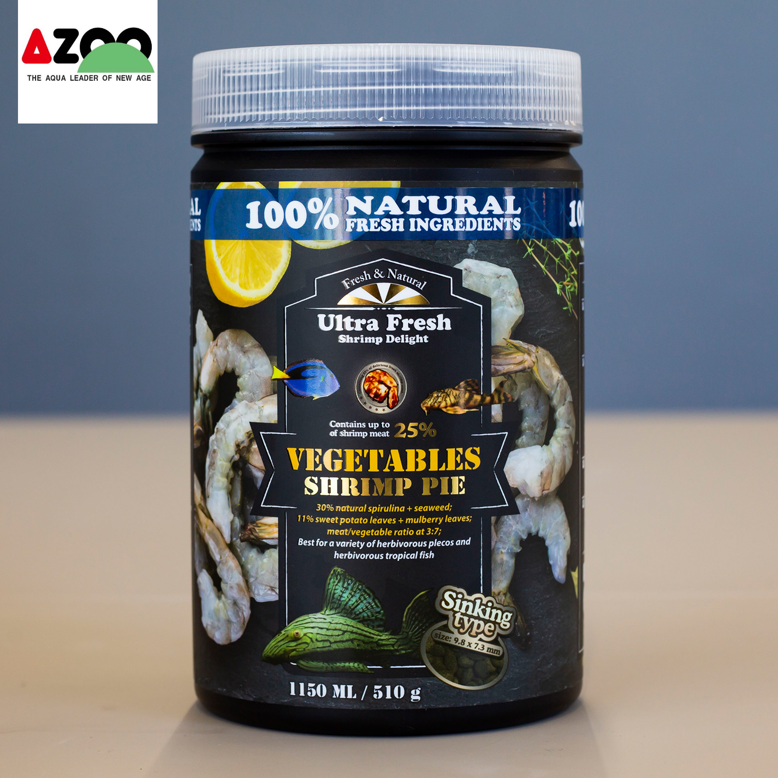 AZOO Vegetables Shrimp Pie 1150ml/510g