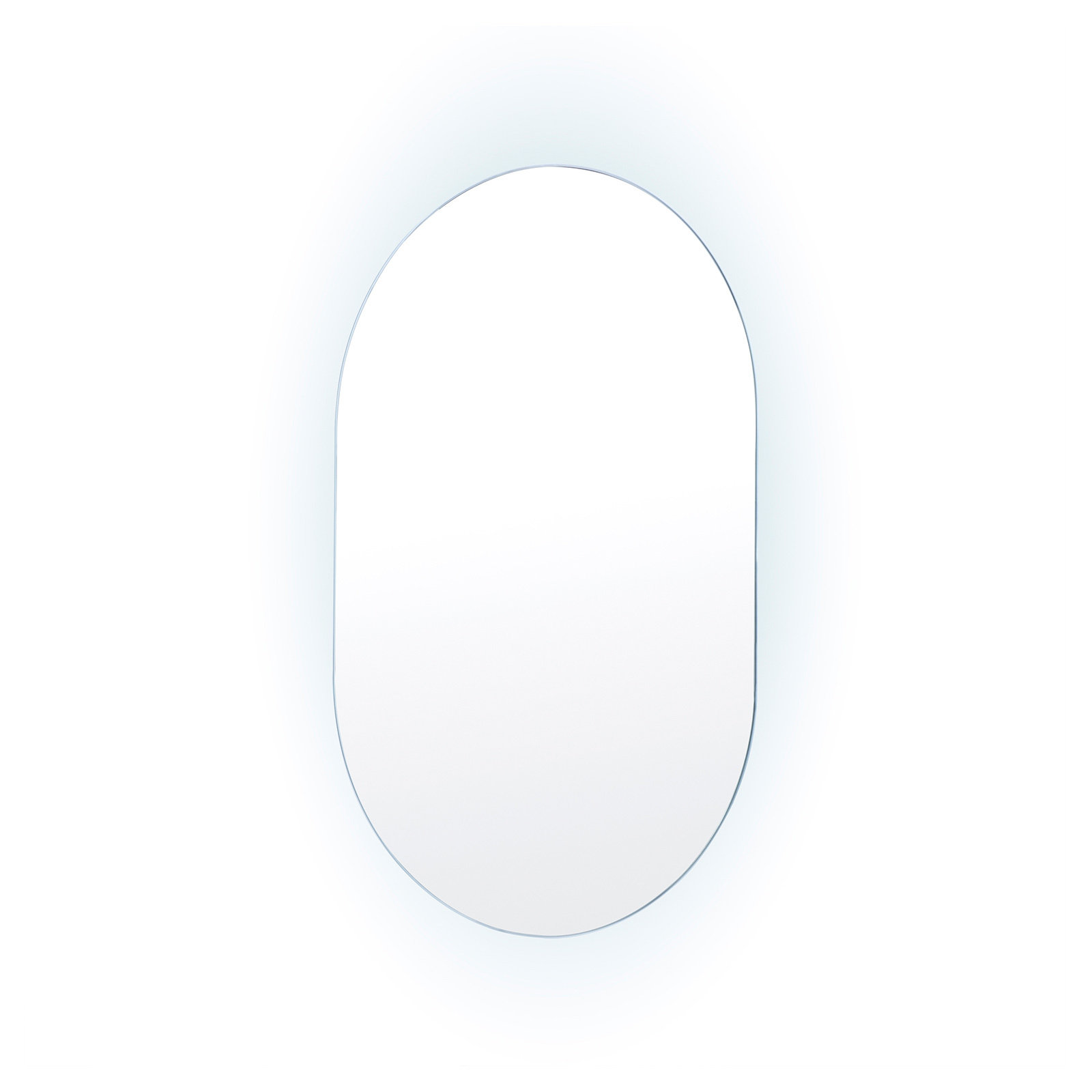 50x75cm LED Wall Mirror Oval Bathroom
