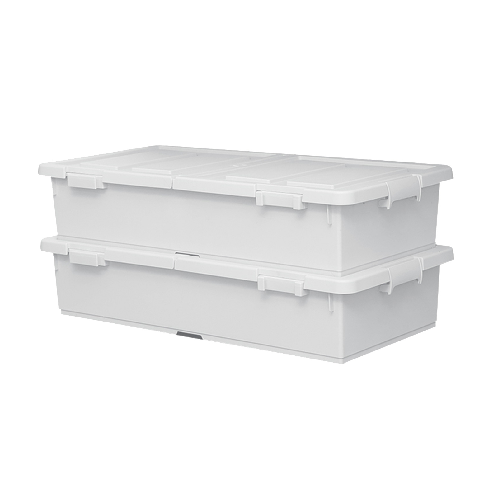 2X Under-bed Storage Container 38L - LIGHT GREY