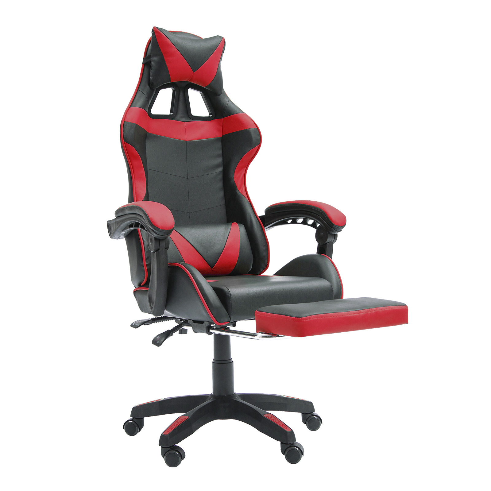 Gaming Office Chair Racing Footrest EPIC - RED