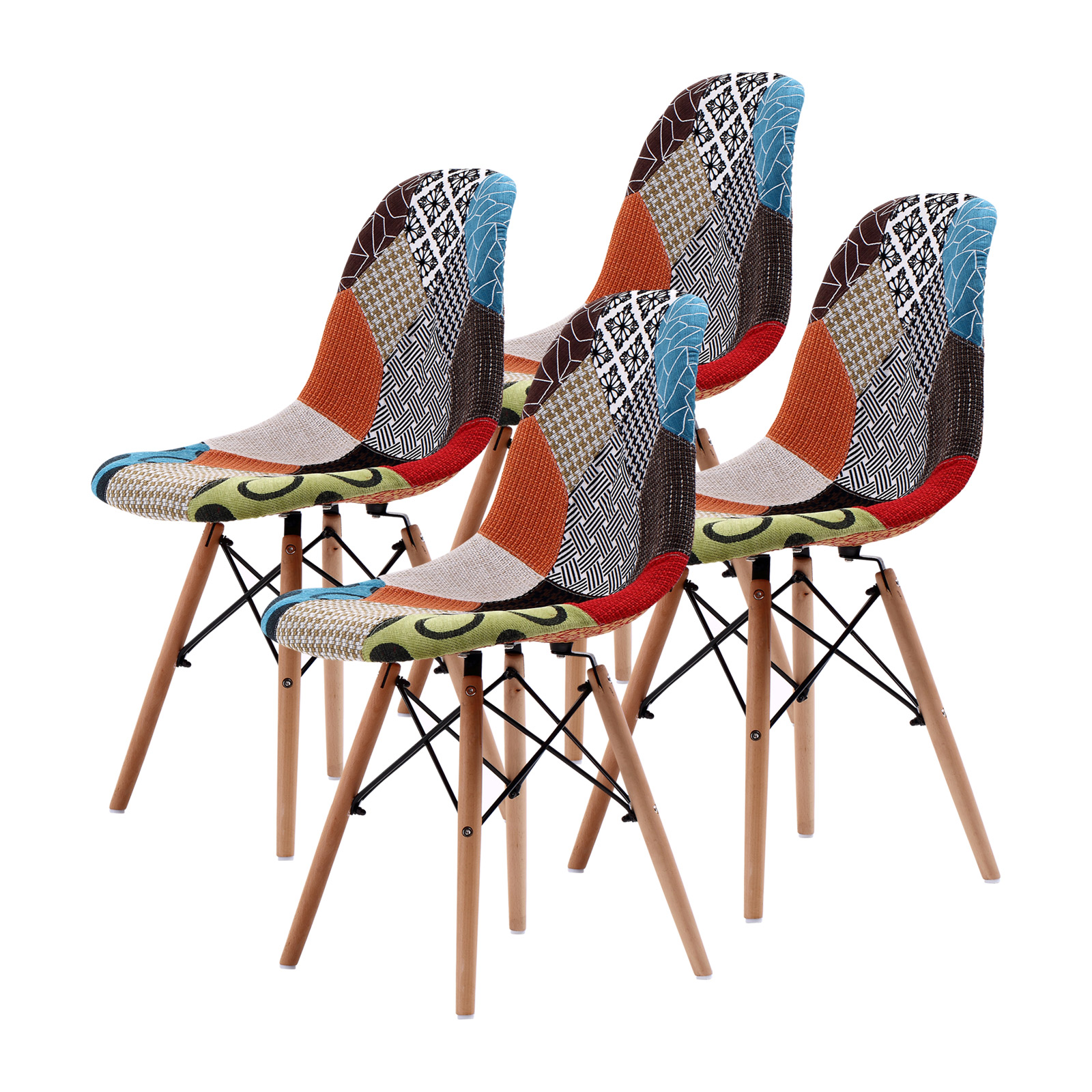 4X DSW Dining Chair Fabric - MULTI