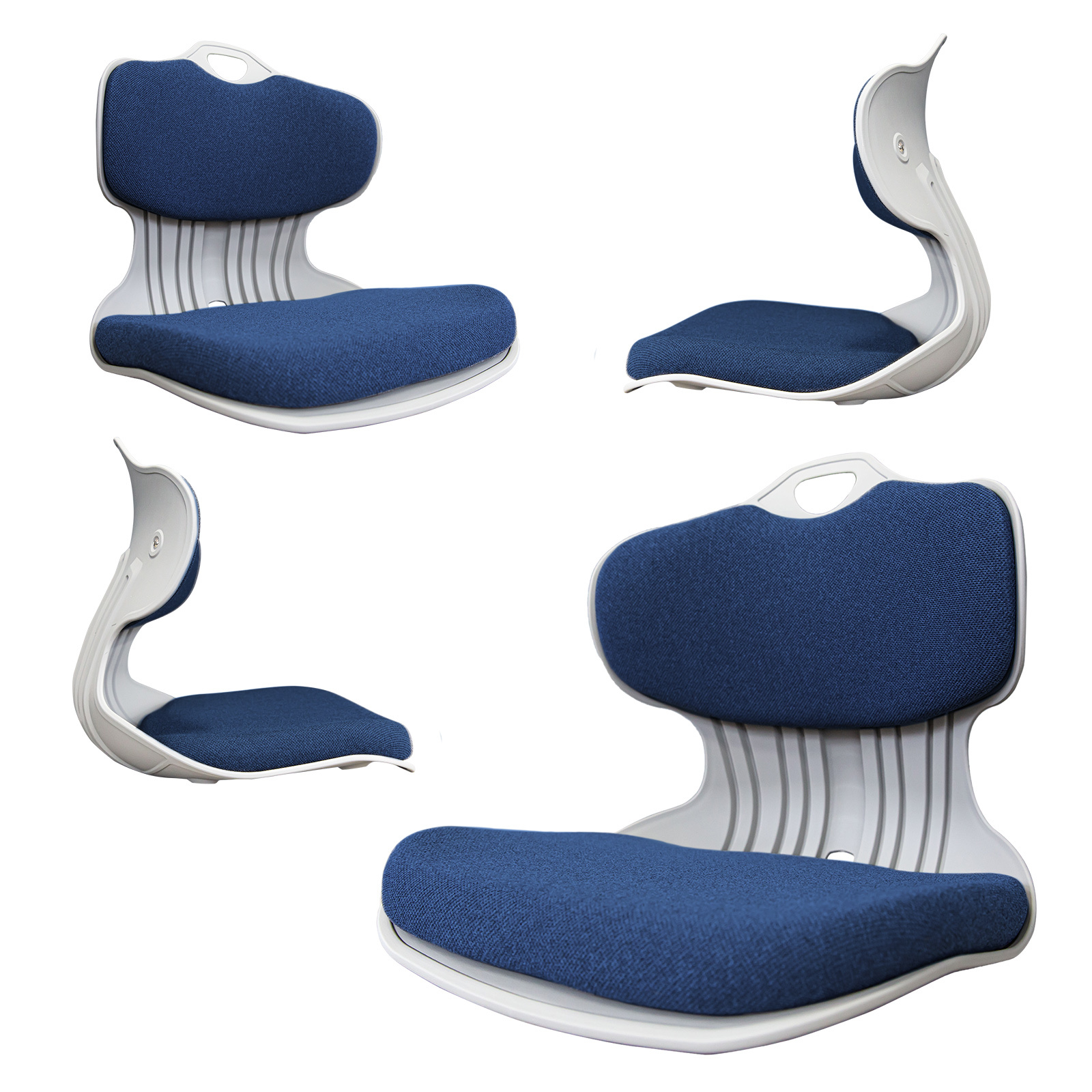 4X Korean Slender Posture Correction Chair - BLUE