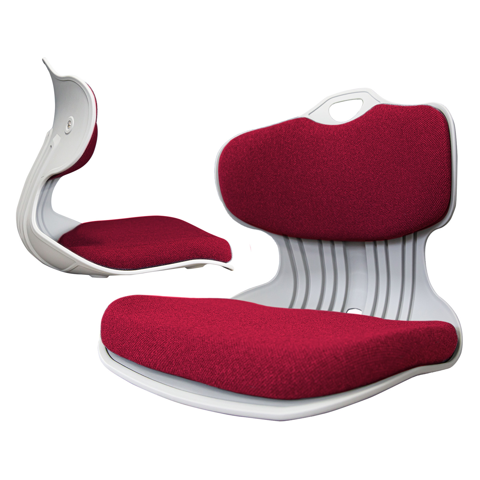 2X Korean Slender Posture Correction Chair - RED