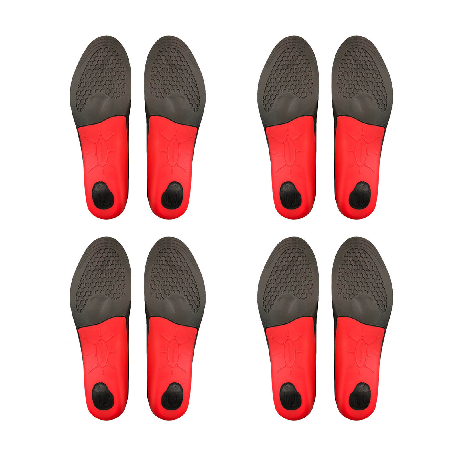 4X Pair Full Whole Shoe Insoles Arch Support Small