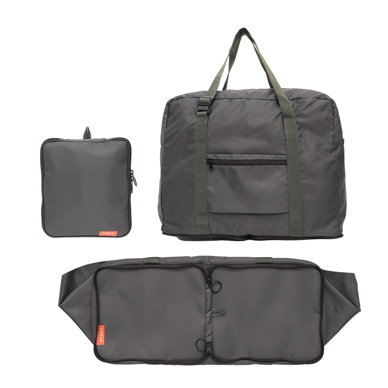Shopper Bag KO-BOSTON - KHAKI