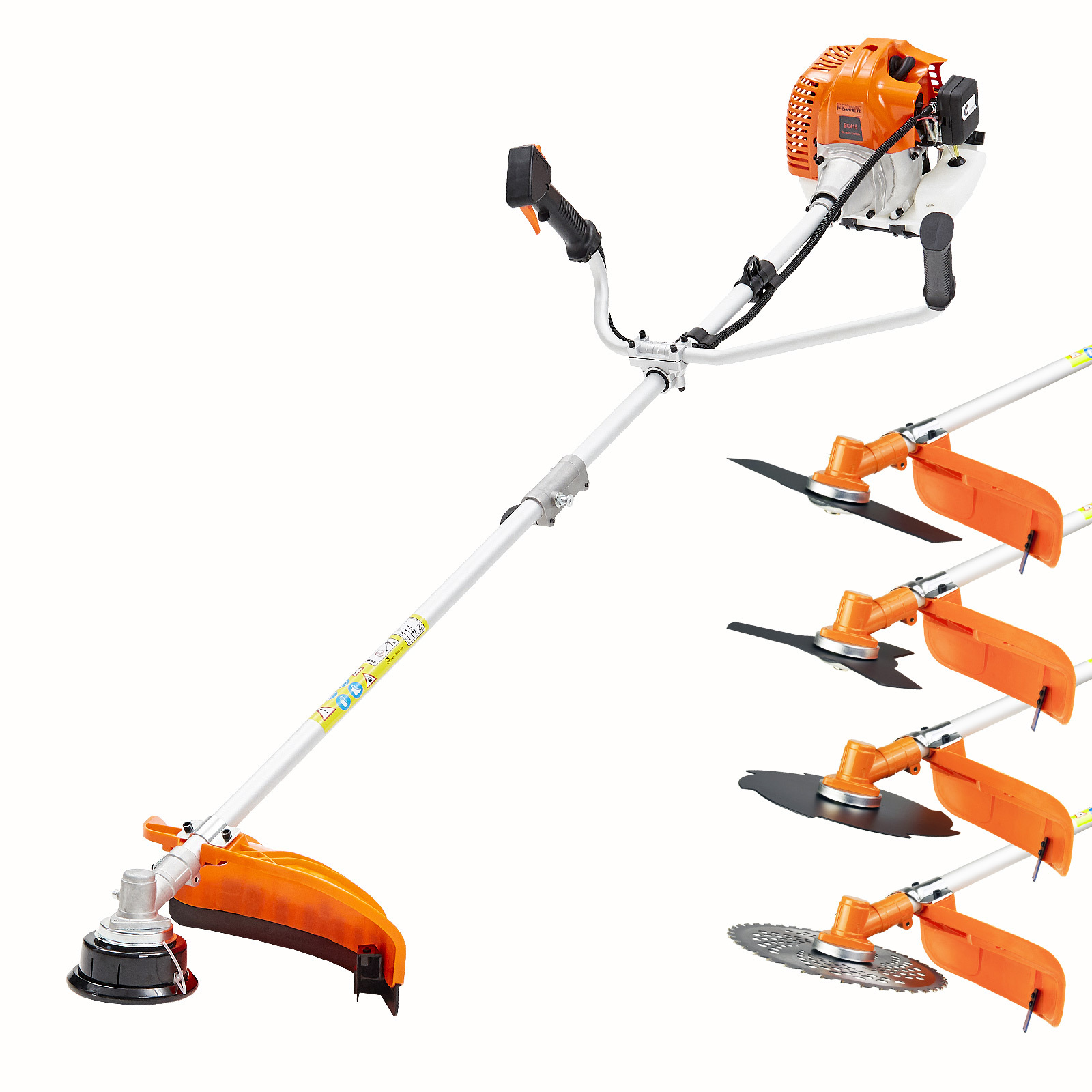 43cc Brush Cutter Whipper Snipper + 4 Blades