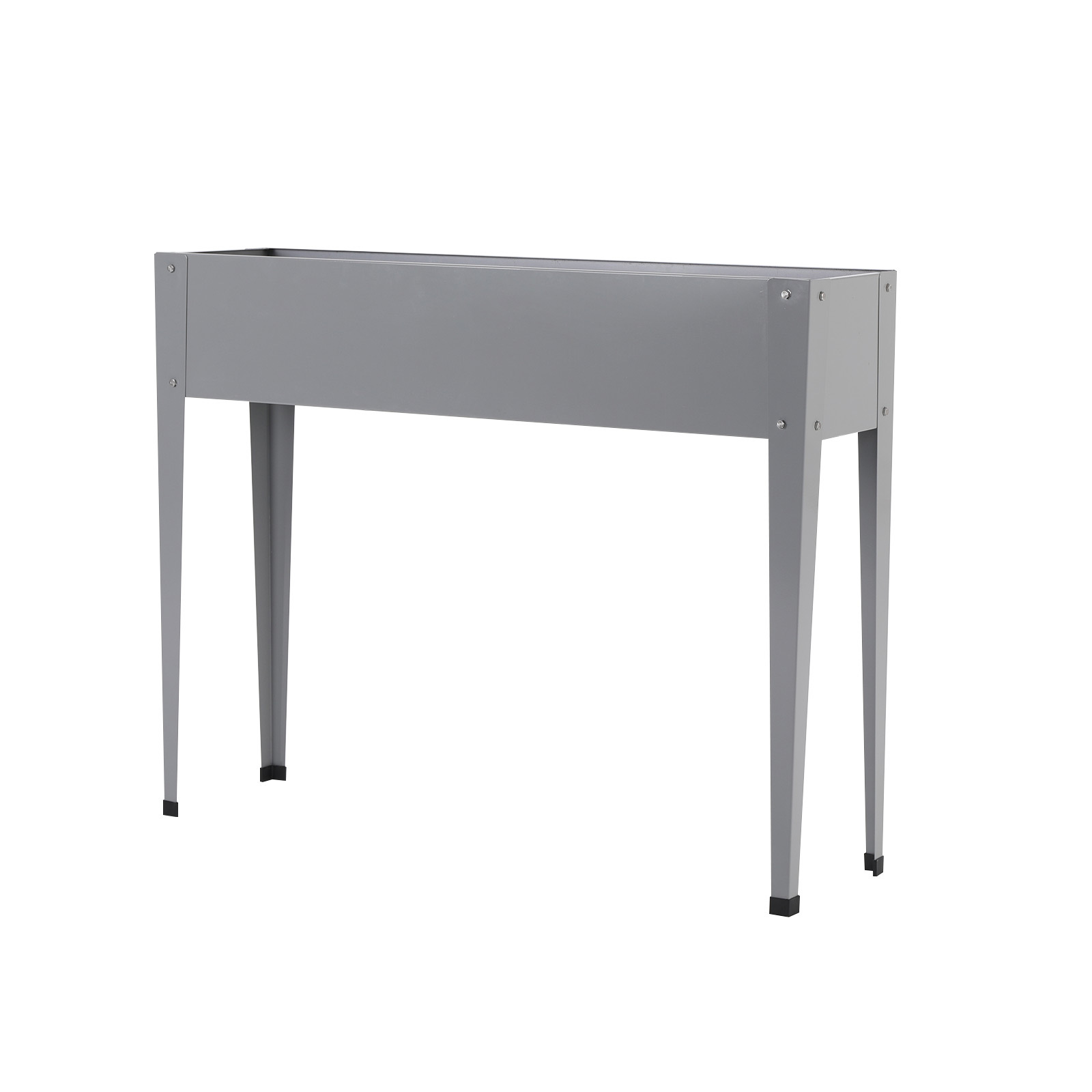 Raised Garden Bed With Stand 100 x 27 x 80cm - GREY