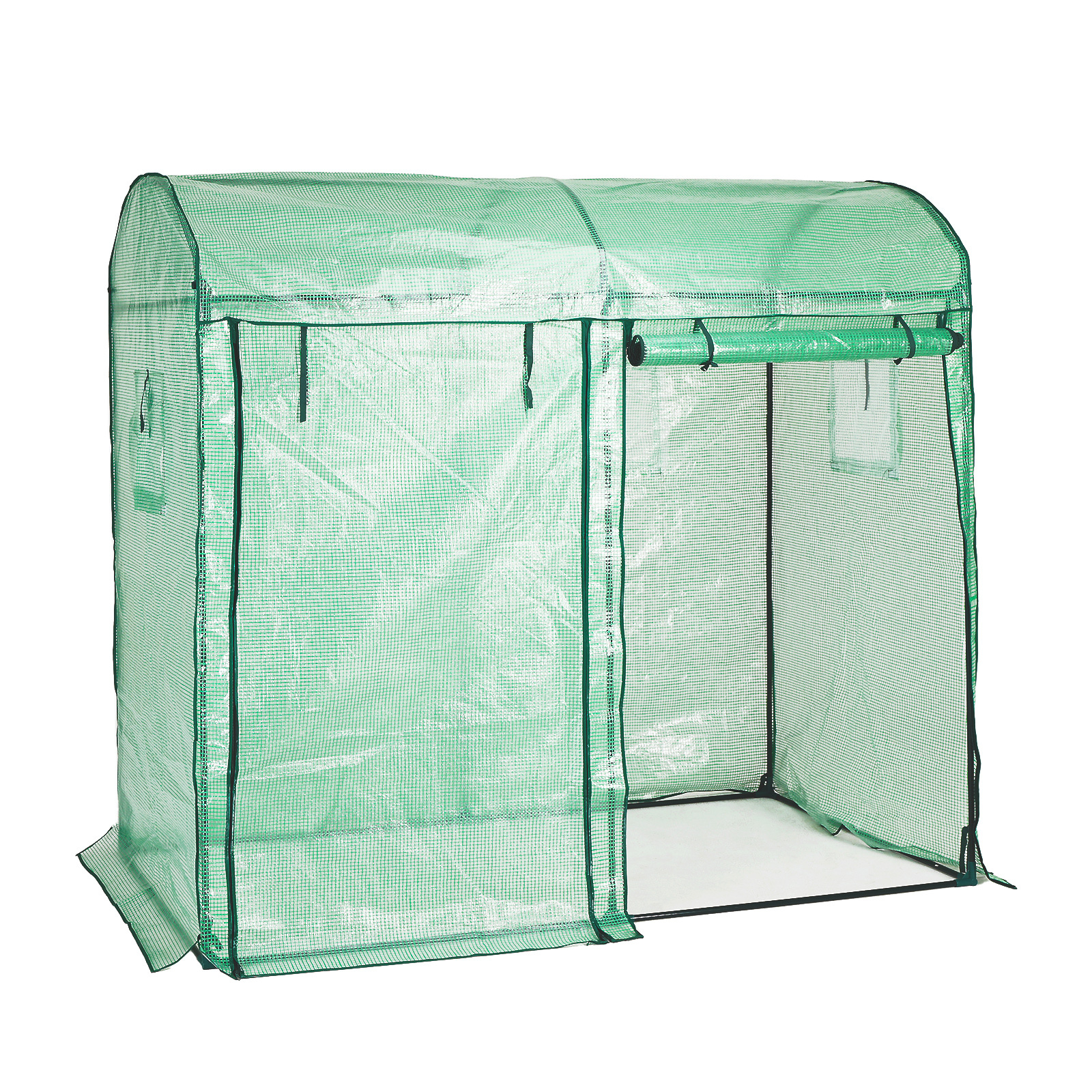 2X1X1.8M Greenhouse PE Dome Roof - GREEN