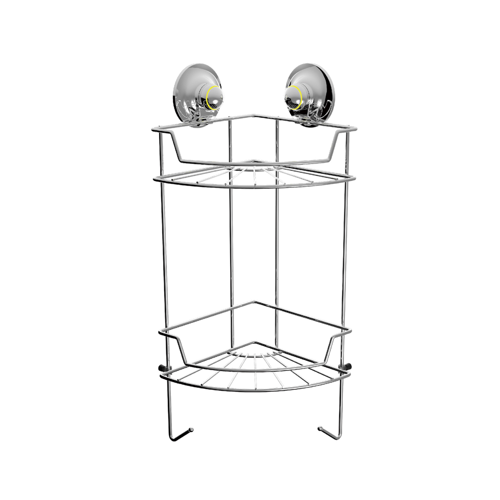 Double Corner Shelf Small - STAINLESS STEEL