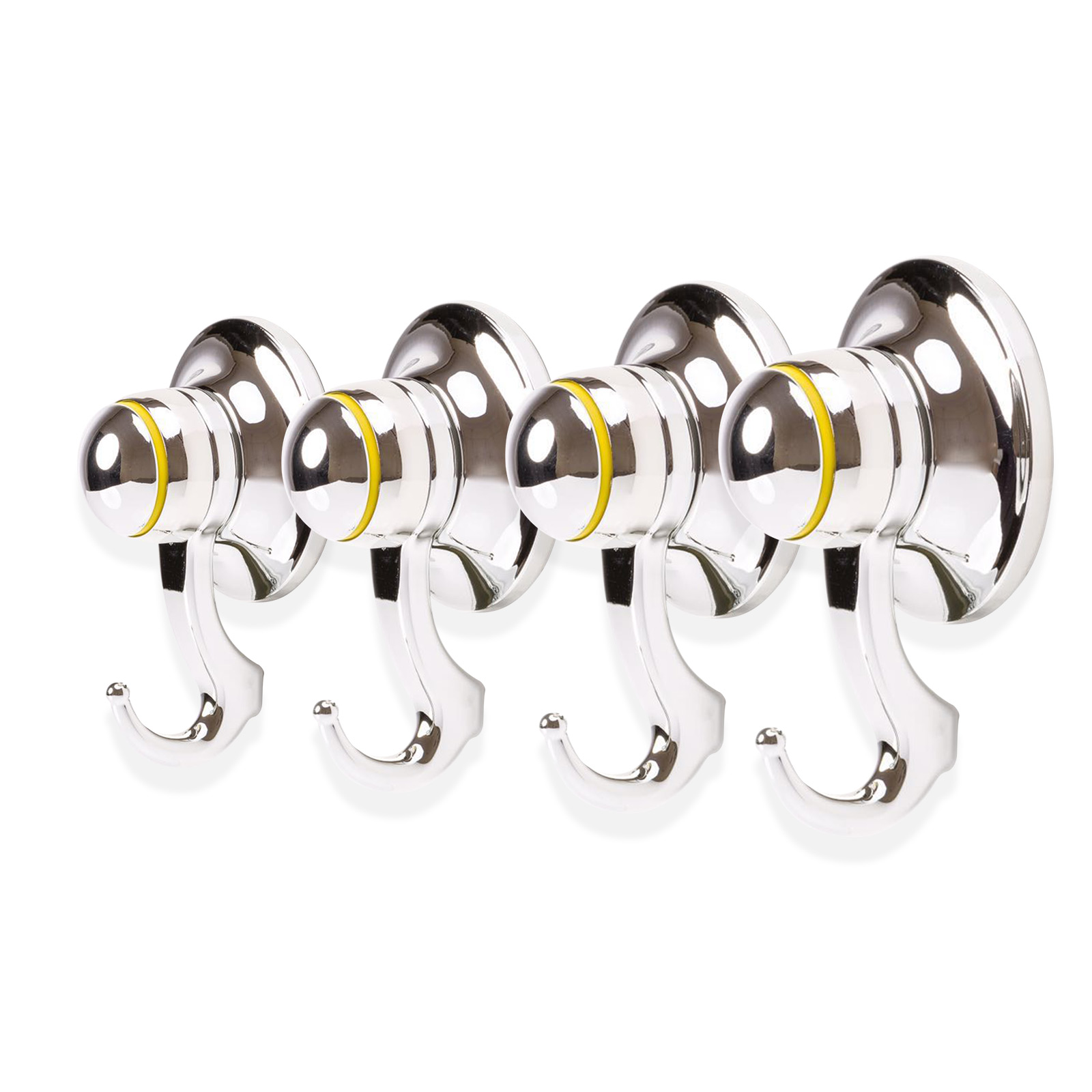 4PC Suction Hook 56mm - CHROME