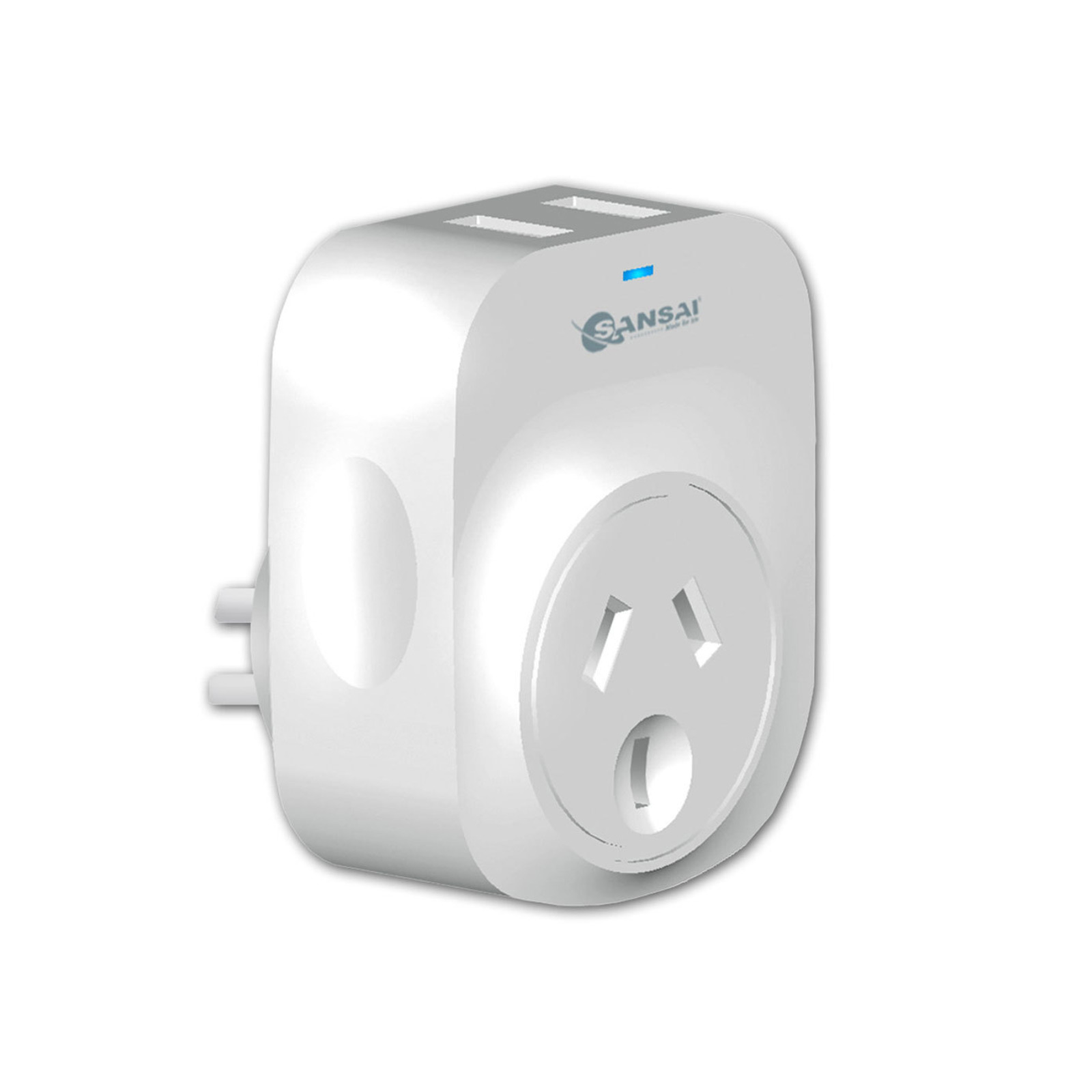 2X Sansai 4.2A Power Adaptor - 2-Ports USB