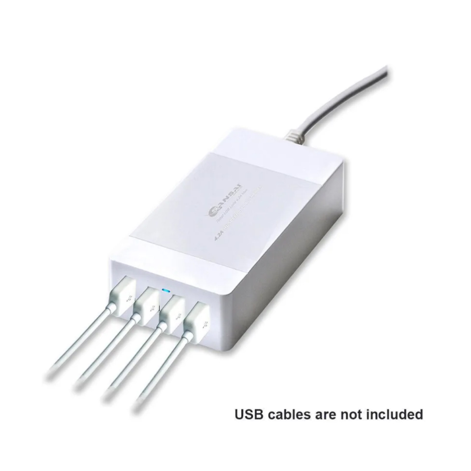 3X Sansai 4.2A 4-Ports USB Charging Station B
