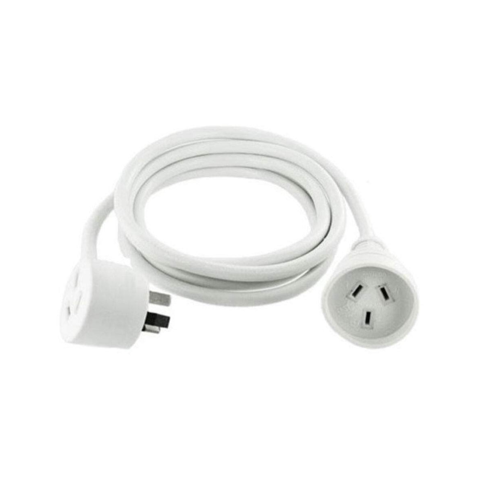 2X Sansai Piggy Back Extension Cord - 5 Meters