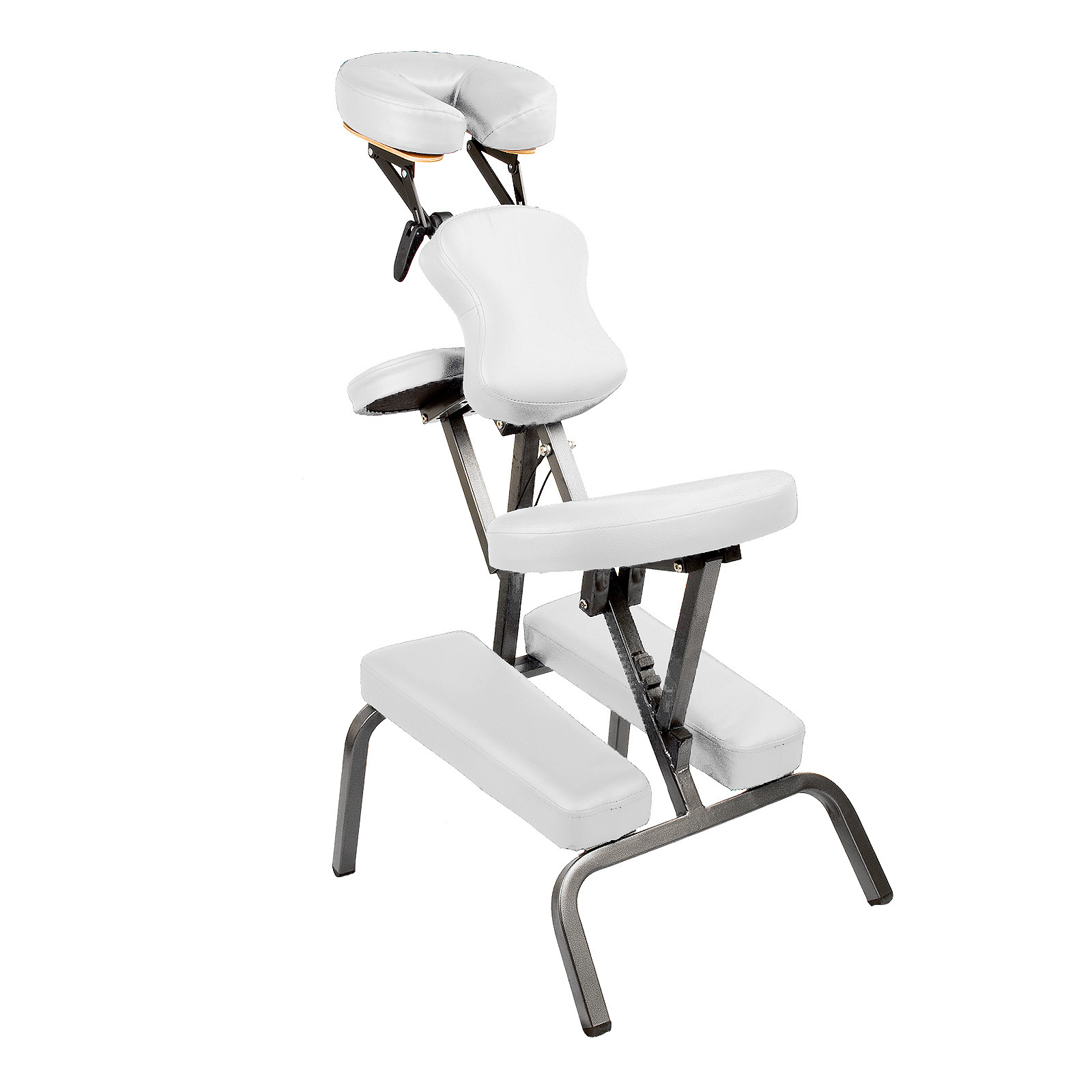 Aluminium Portable Massage Chair - WHITE