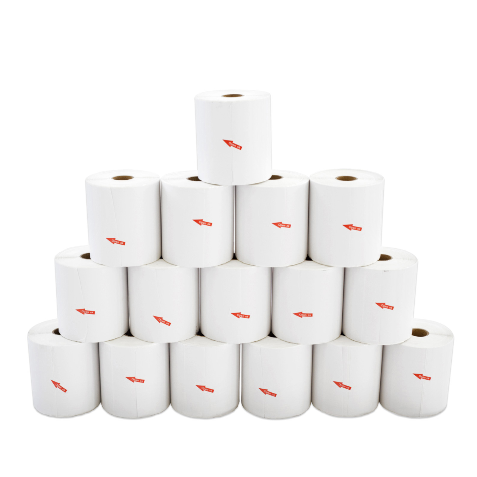 15 Rolls 25mm x 300pcs Thermal Label - Core
