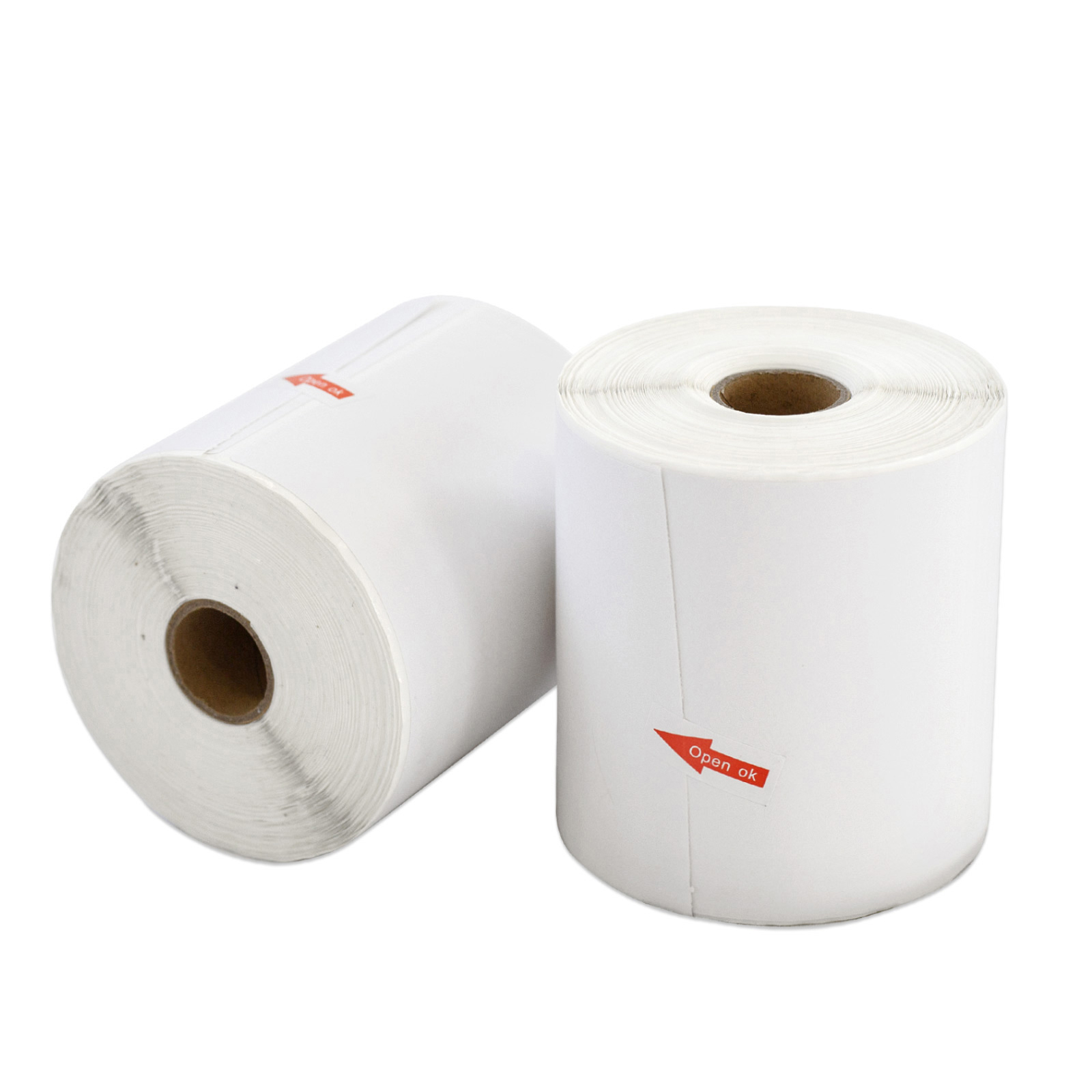 2 Rolls 25mm x 300pcs Thermal Label - Core