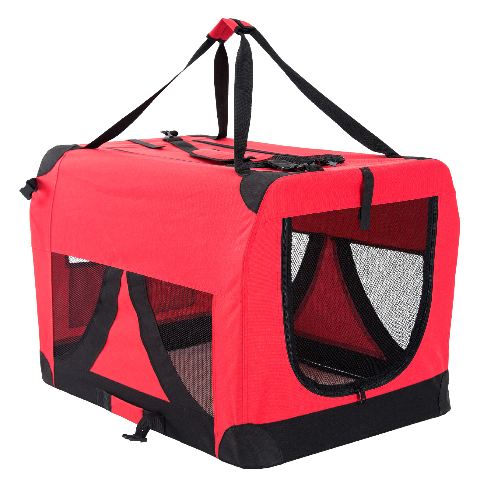 XXXL Portable Soft Dog Crate - RED