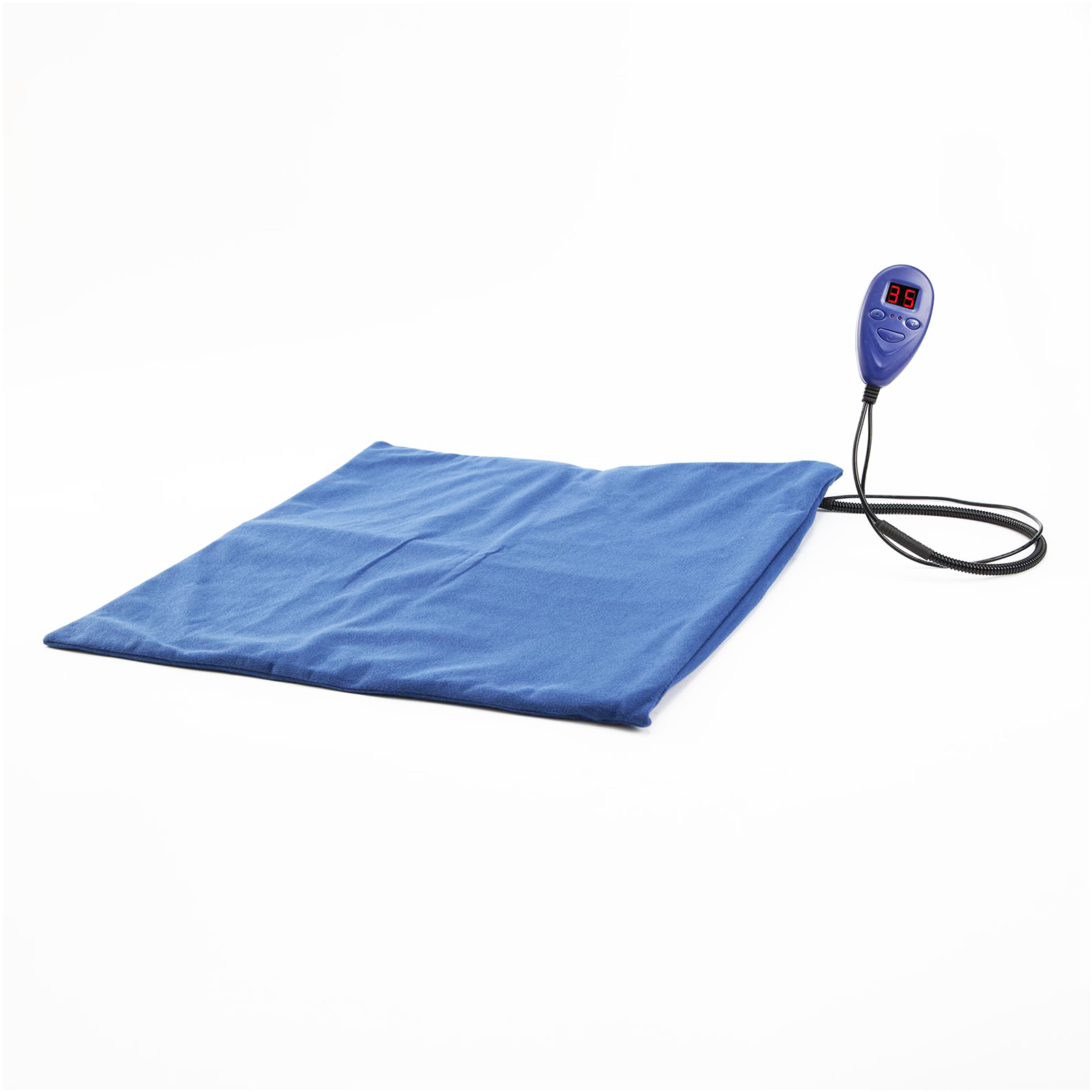 50cm x 50cm Pet Electric Heat Mat BLUE Paw Mate