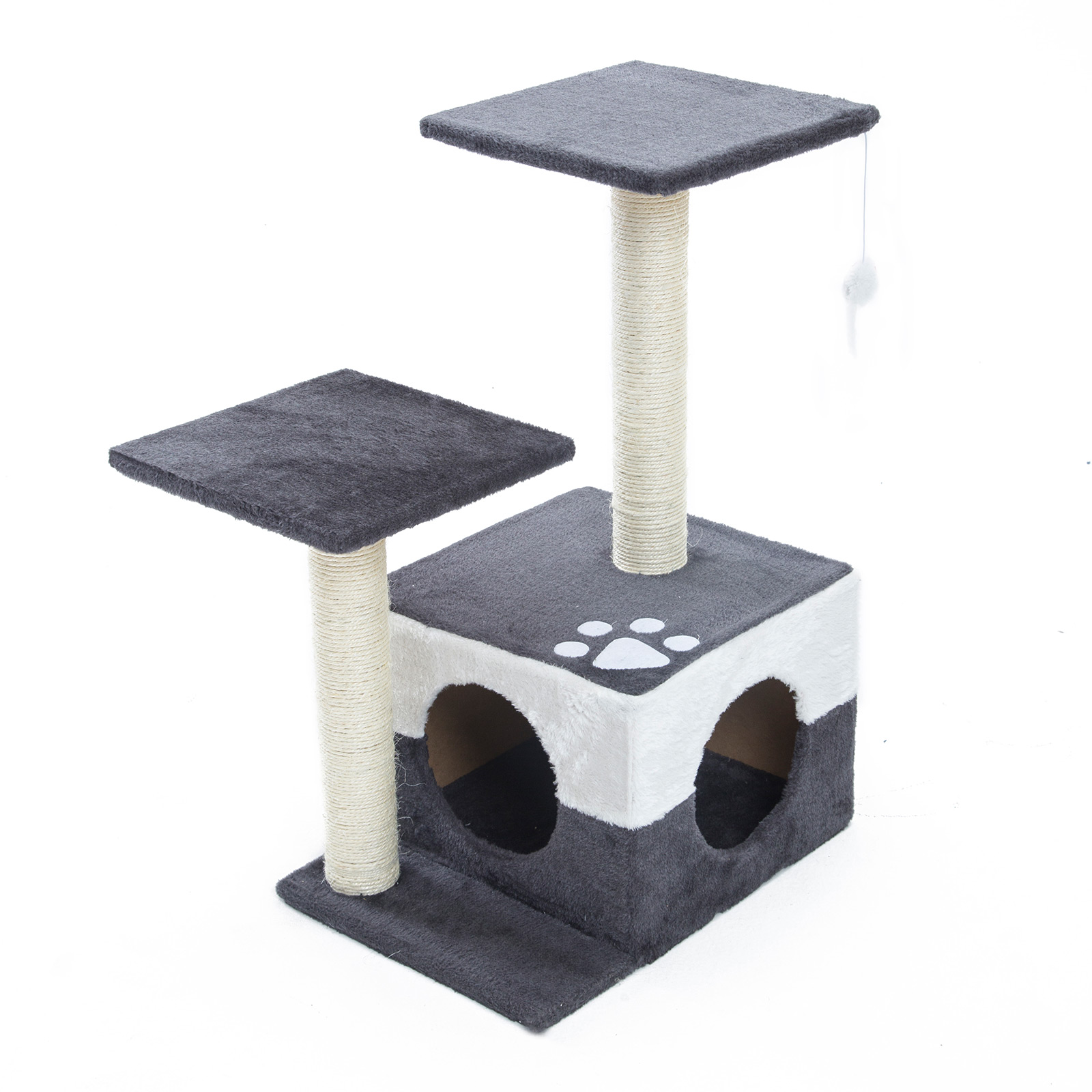 69cm Cat Tree Scratcher MONO - GREY