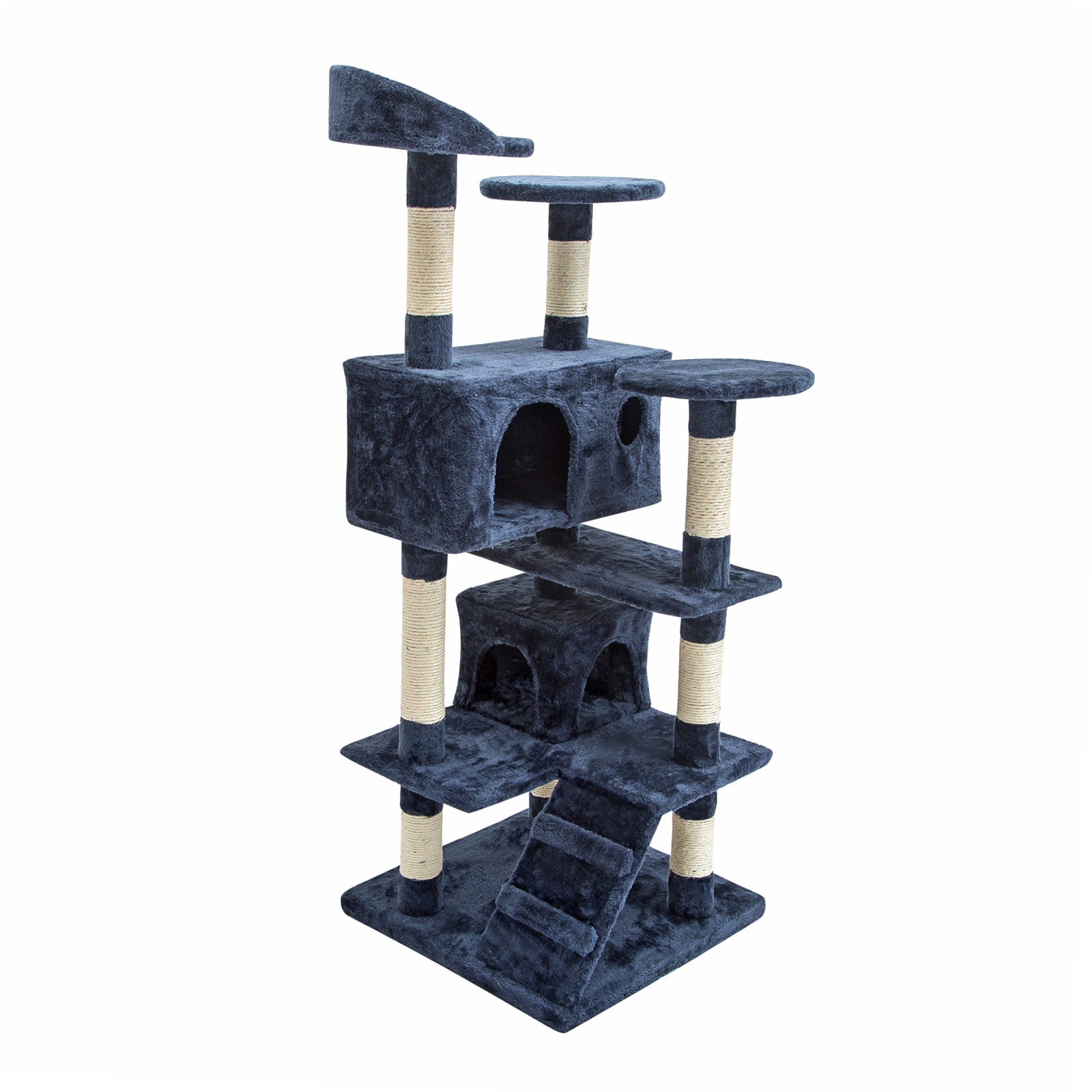 130cm Cat Tree Scratcher SOHO - BLUE