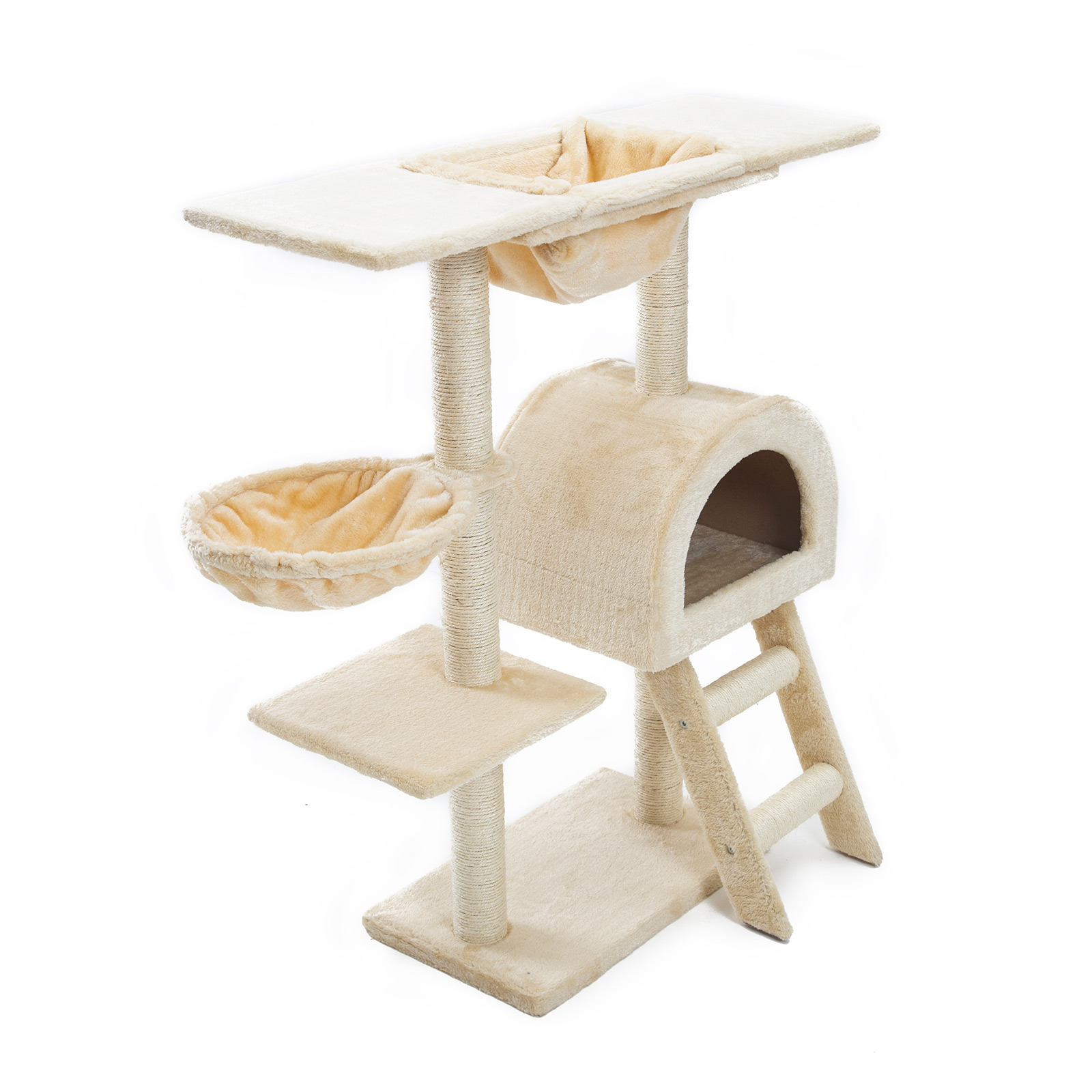 100cm Cat Tree Scratcher ATACAMA - BEIGE