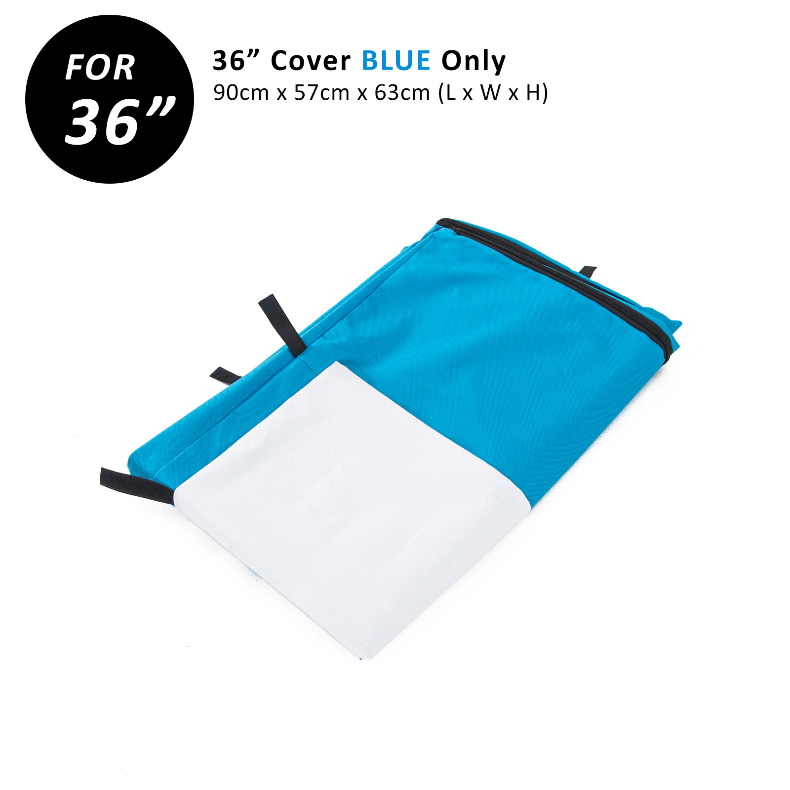 36in Cover for Wire Dog Cage - BLUE
