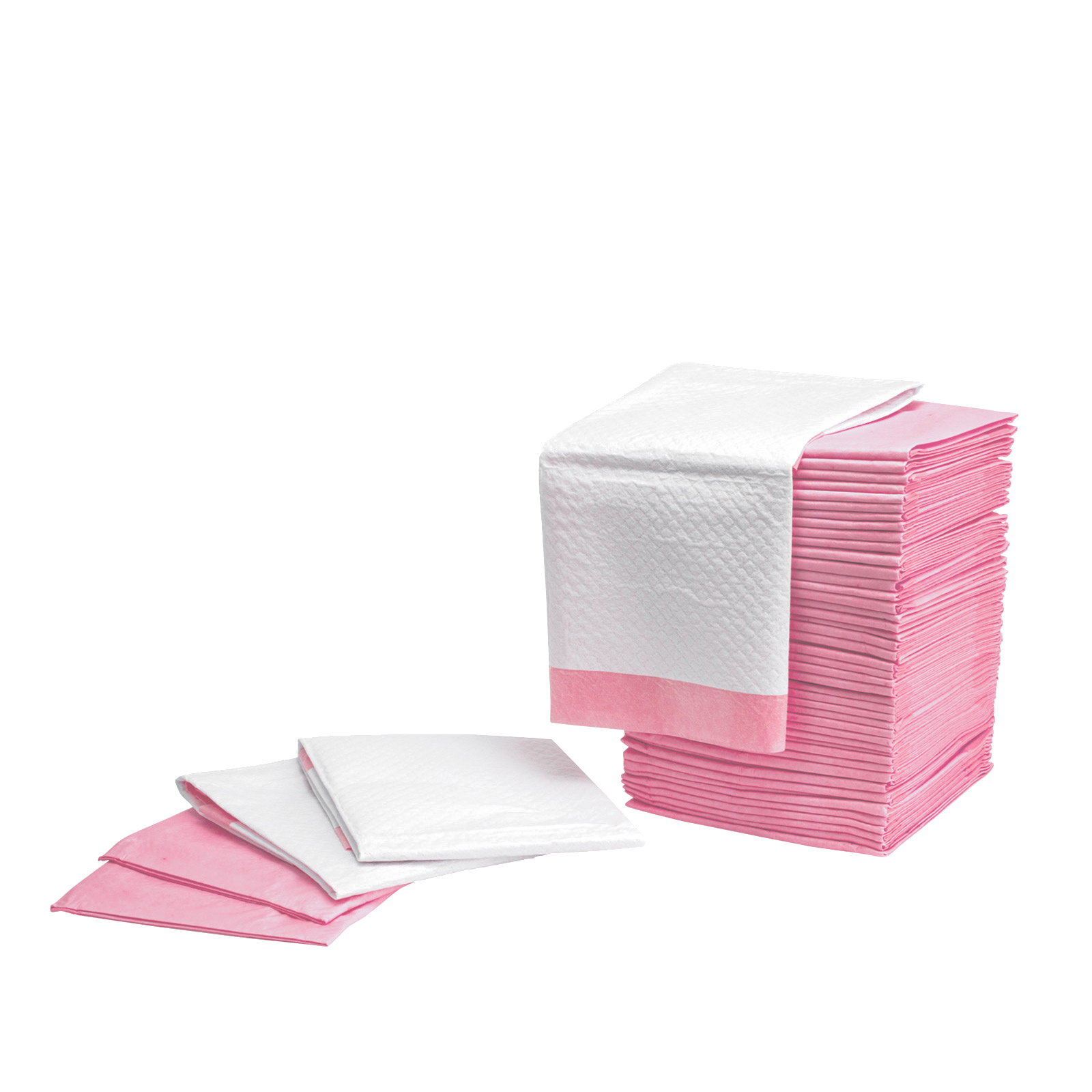 100PCS Pet Toilet Training Pads 7 Layered - PINK