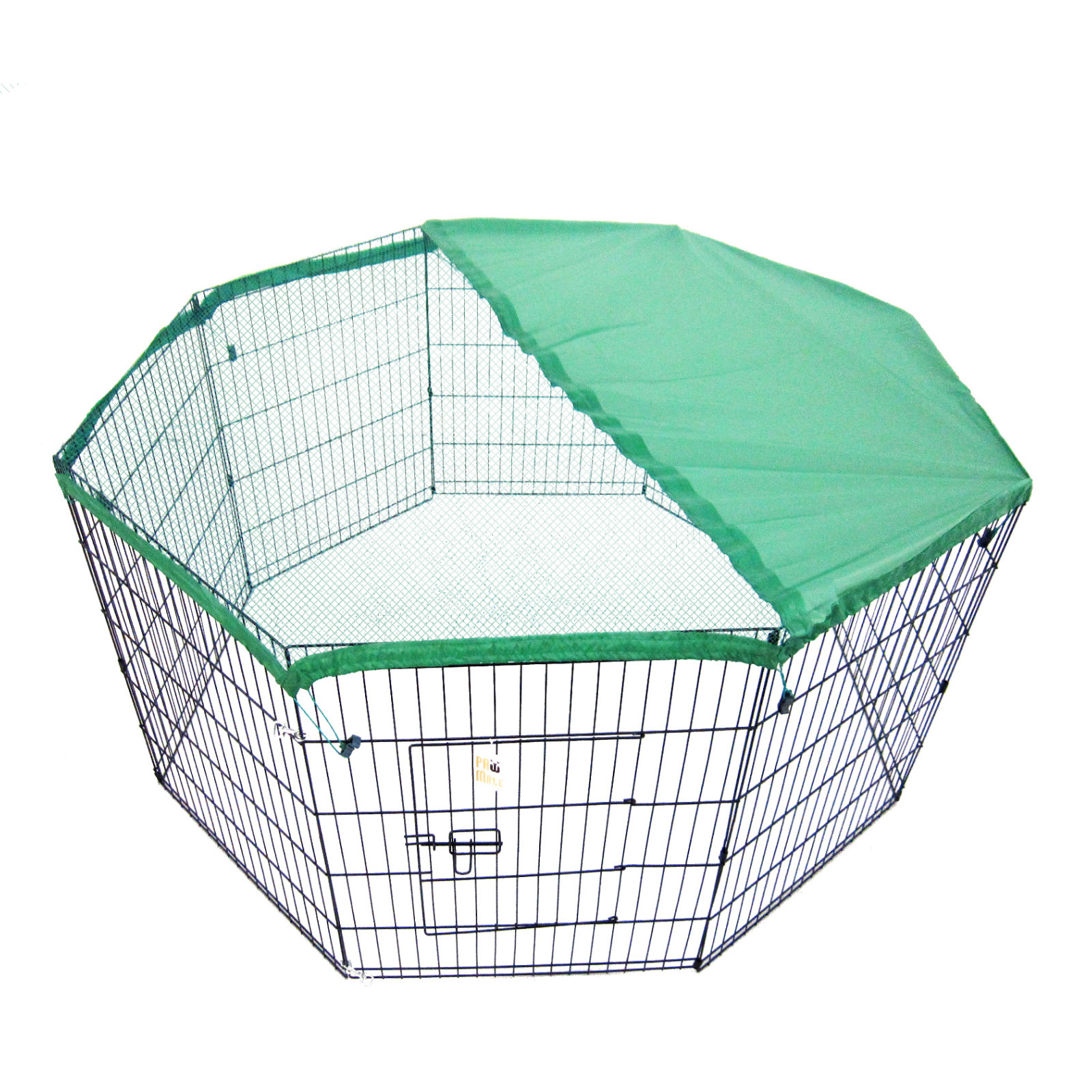 36in 8 Panel Foldable Pet Playpen With Cover