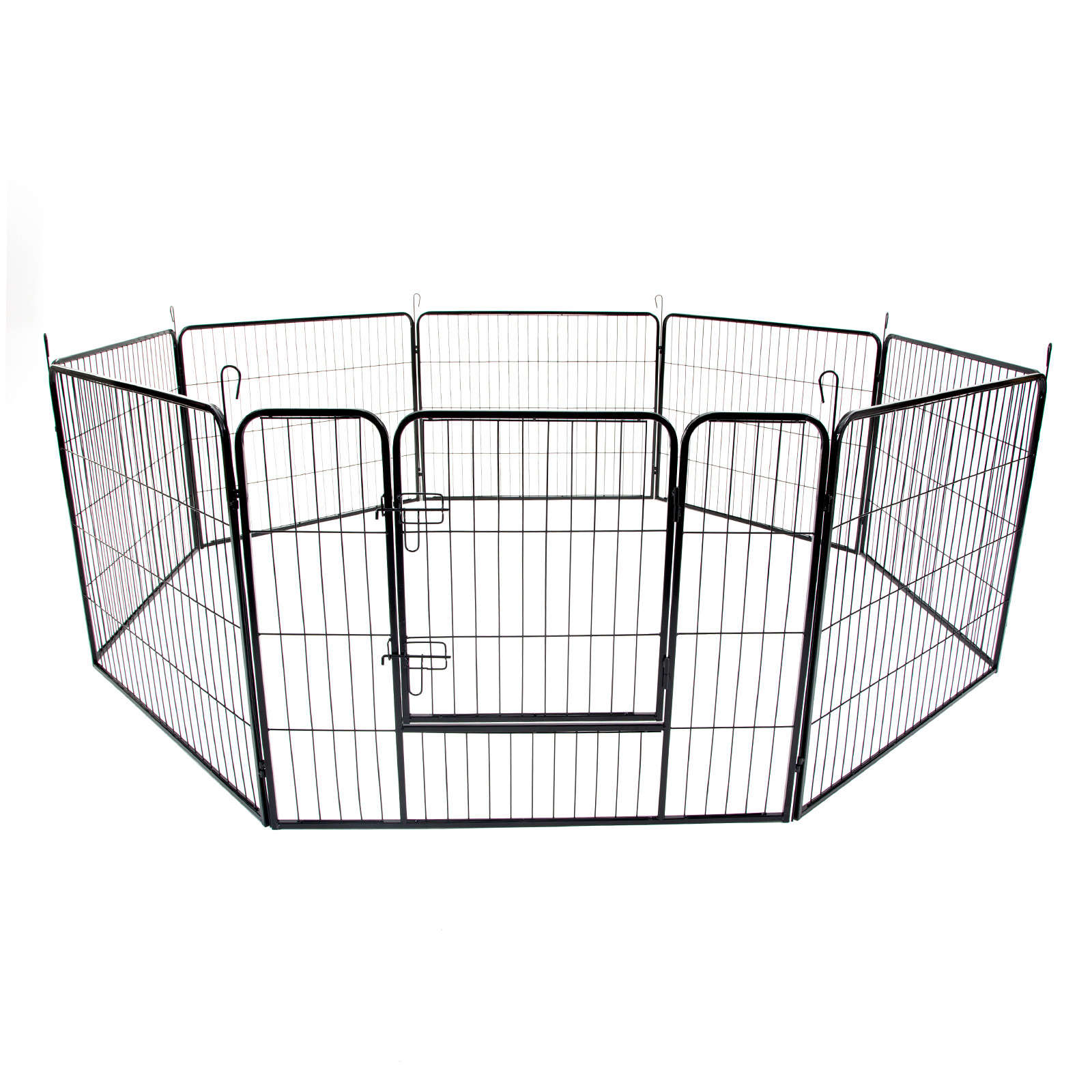 40" Heavy Duty 8 Panel Foldable Pet Playpen Paw Mate