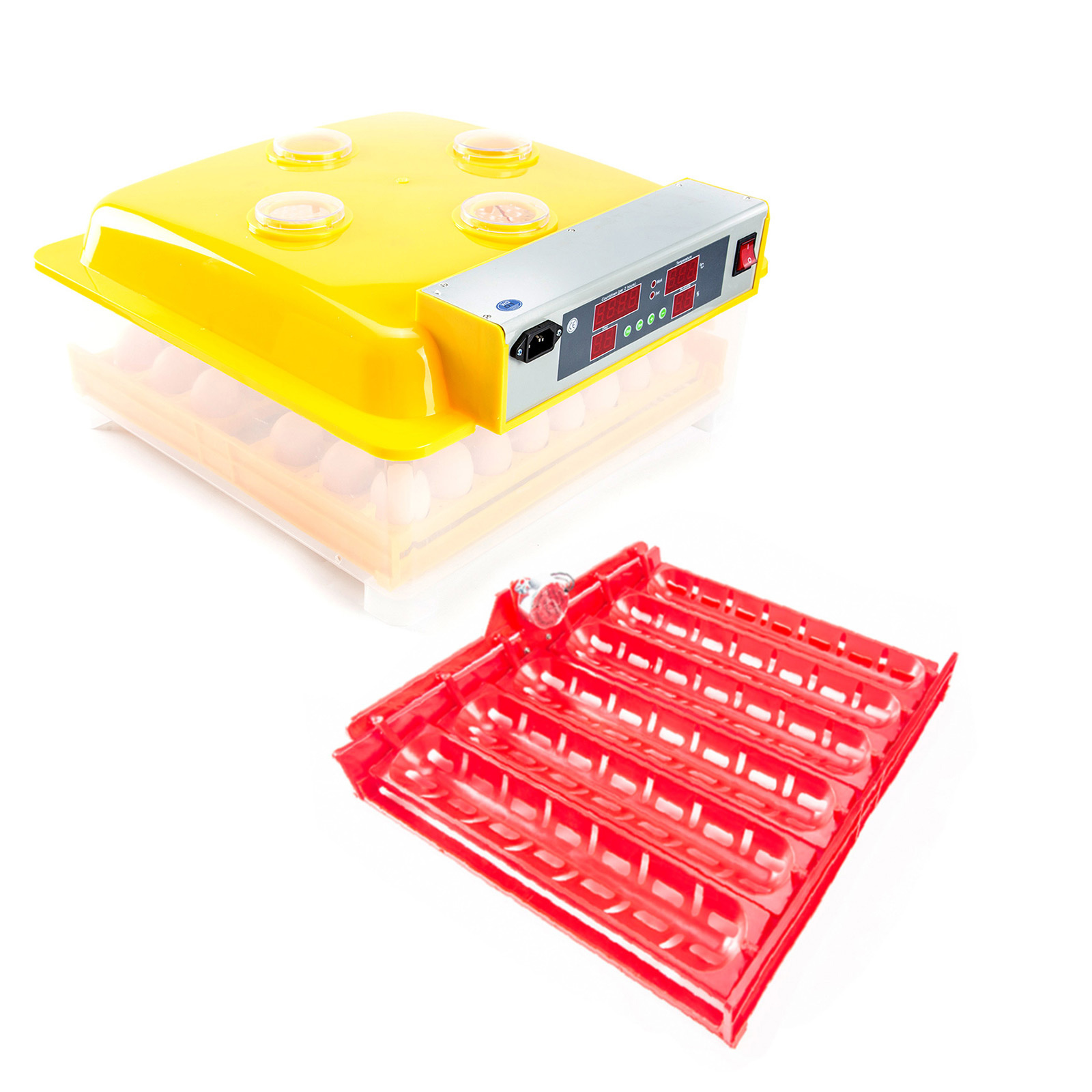 60 Eggs Digital Incubator With Tray - Paw Mate