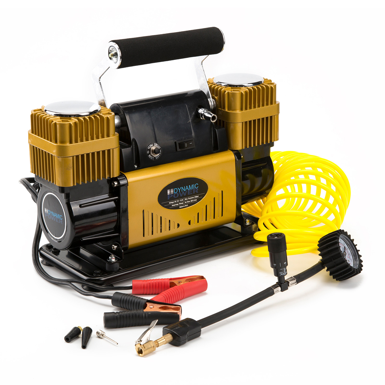 300lmin 12v Air Compressor Gold Dynamic Power 