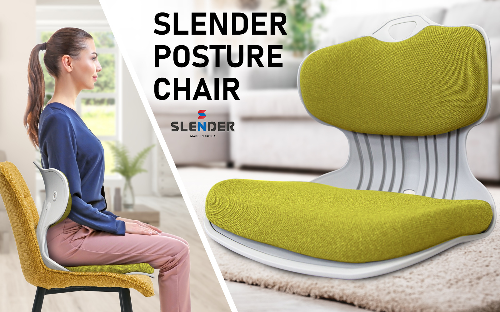 Slender Chair Posture Correction Seat Floor Lounge Padded Stackable Portable - Picture 47 of 153