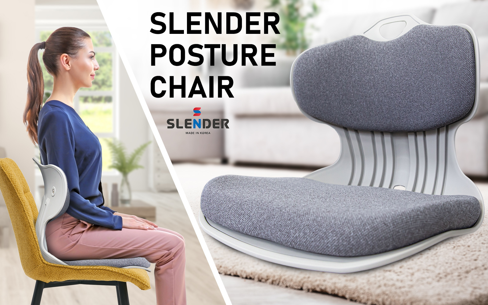 Slender Chair Posture Correction Seat Floor Lounge Padded Stackable Portable - Picture 83 of 153