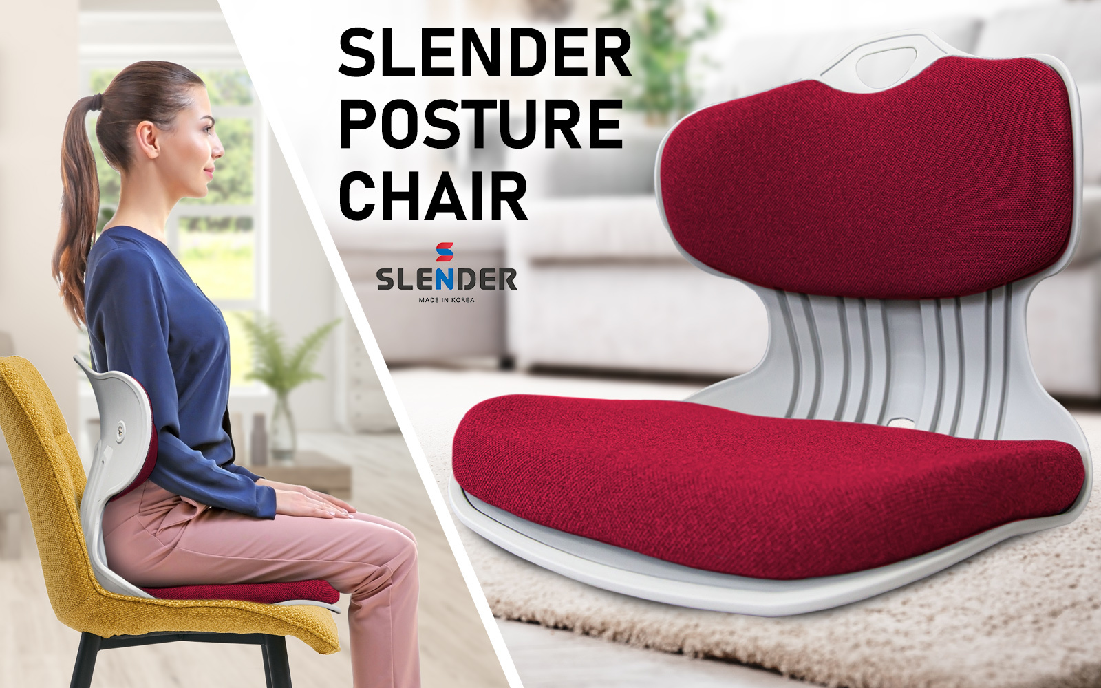Slender Chair Posture Correction Seat Floor Lounge Padded Stackable Portable - Picture 119 of 153
