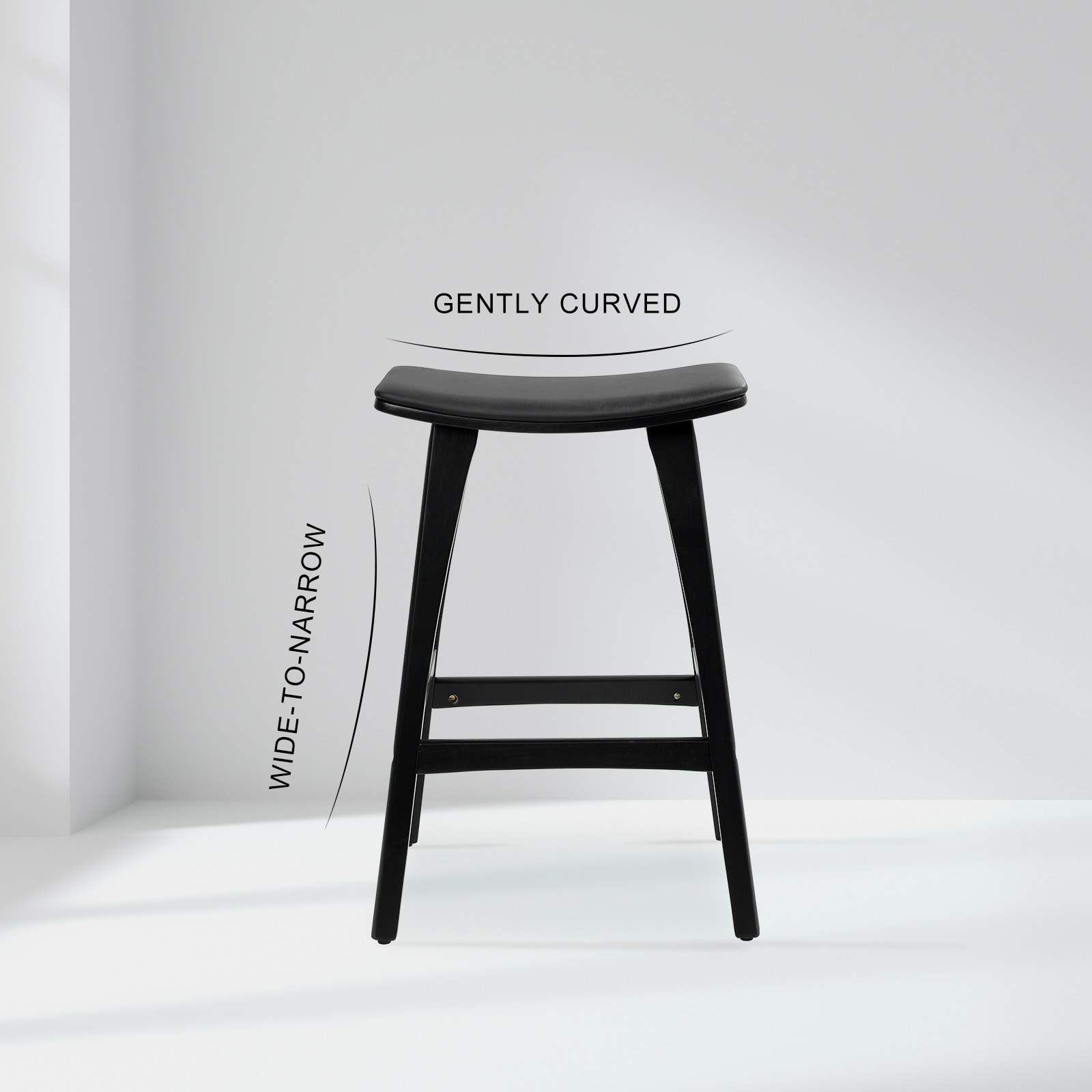 2X 4X Natural Wood Bar Stools 65cm - Kitchen Counter Barstool Scandinavian Chair - Picture 15 of 101