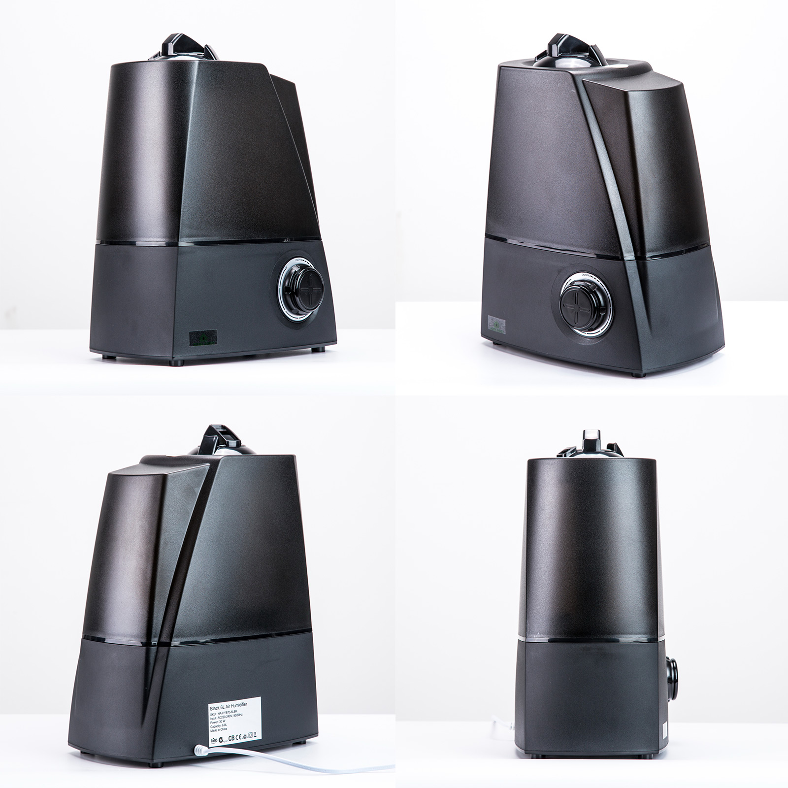2.3 3.4 6L Air Humidifier Ultrasonic Cool Mist Steam Purifier Diffuser - Picture 26 of 36