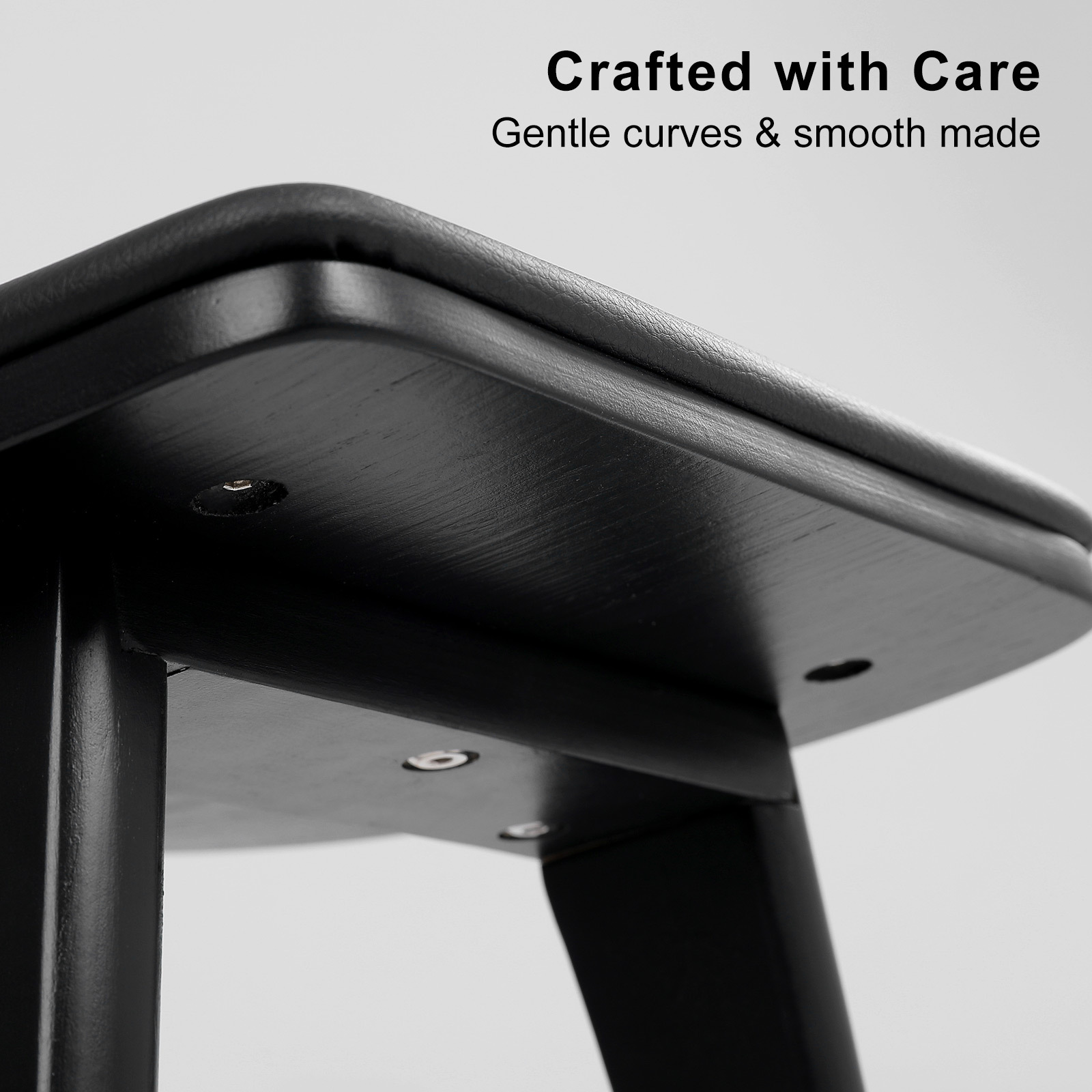 2X 4X Natural Wood Bar Stools 65cm - Kitchen Counter Barstool Scandinavian Chair - Picture 28 of 101