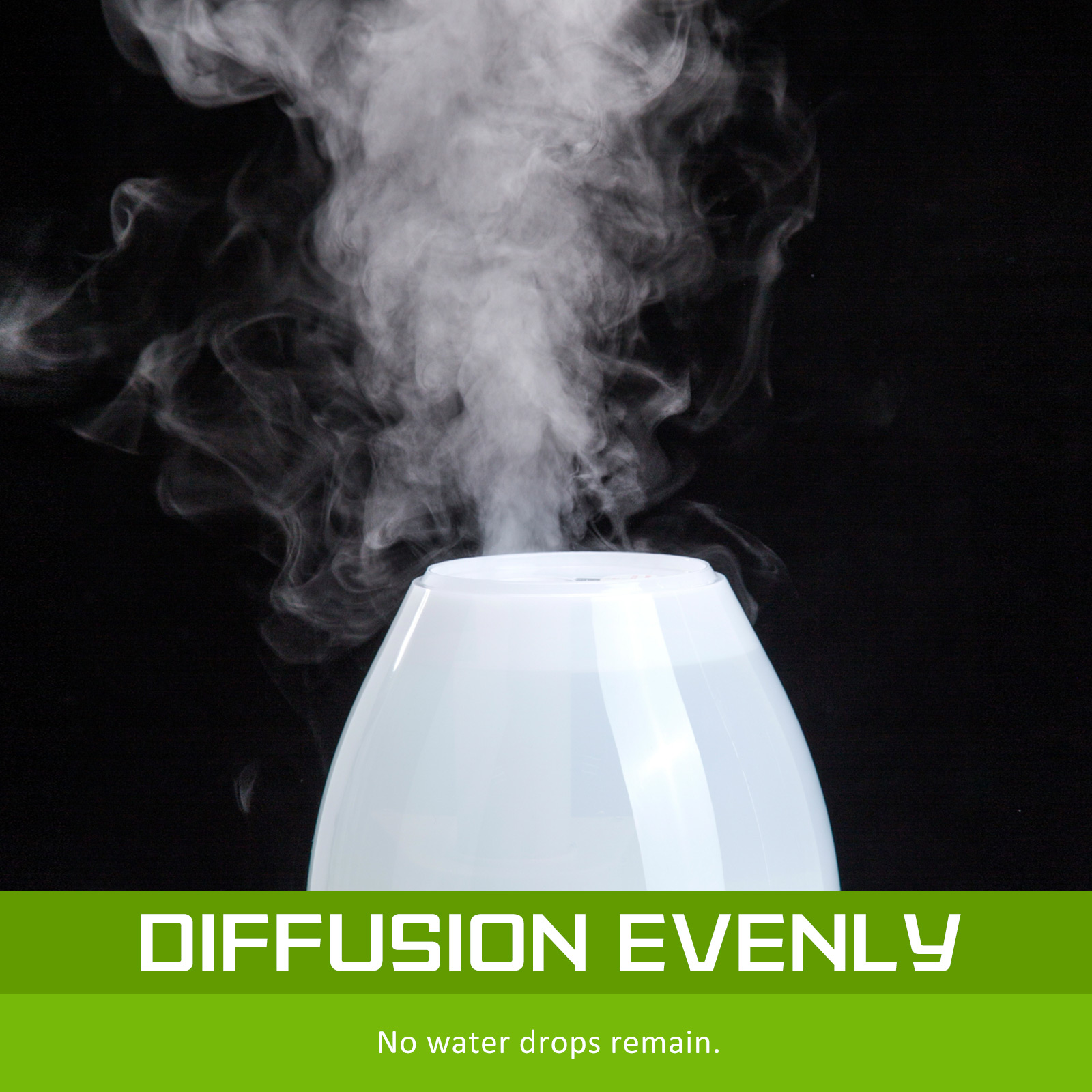 2.3 3.4 6L Air Humidifier Ultrasonic Cool Mist Steam Purifier Diffuser - Picture 7 of 36